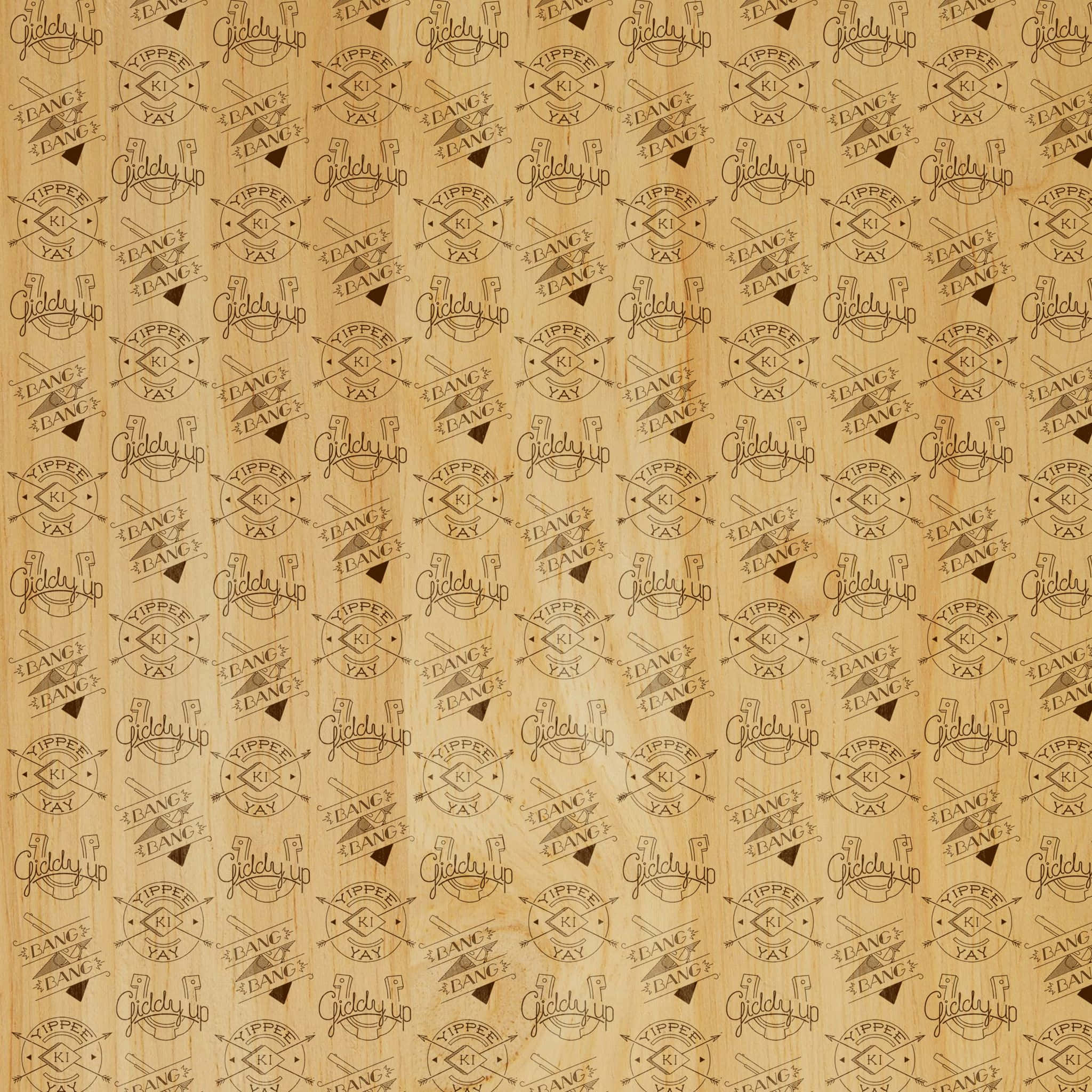 Søt vestlig collage Bakgrunner