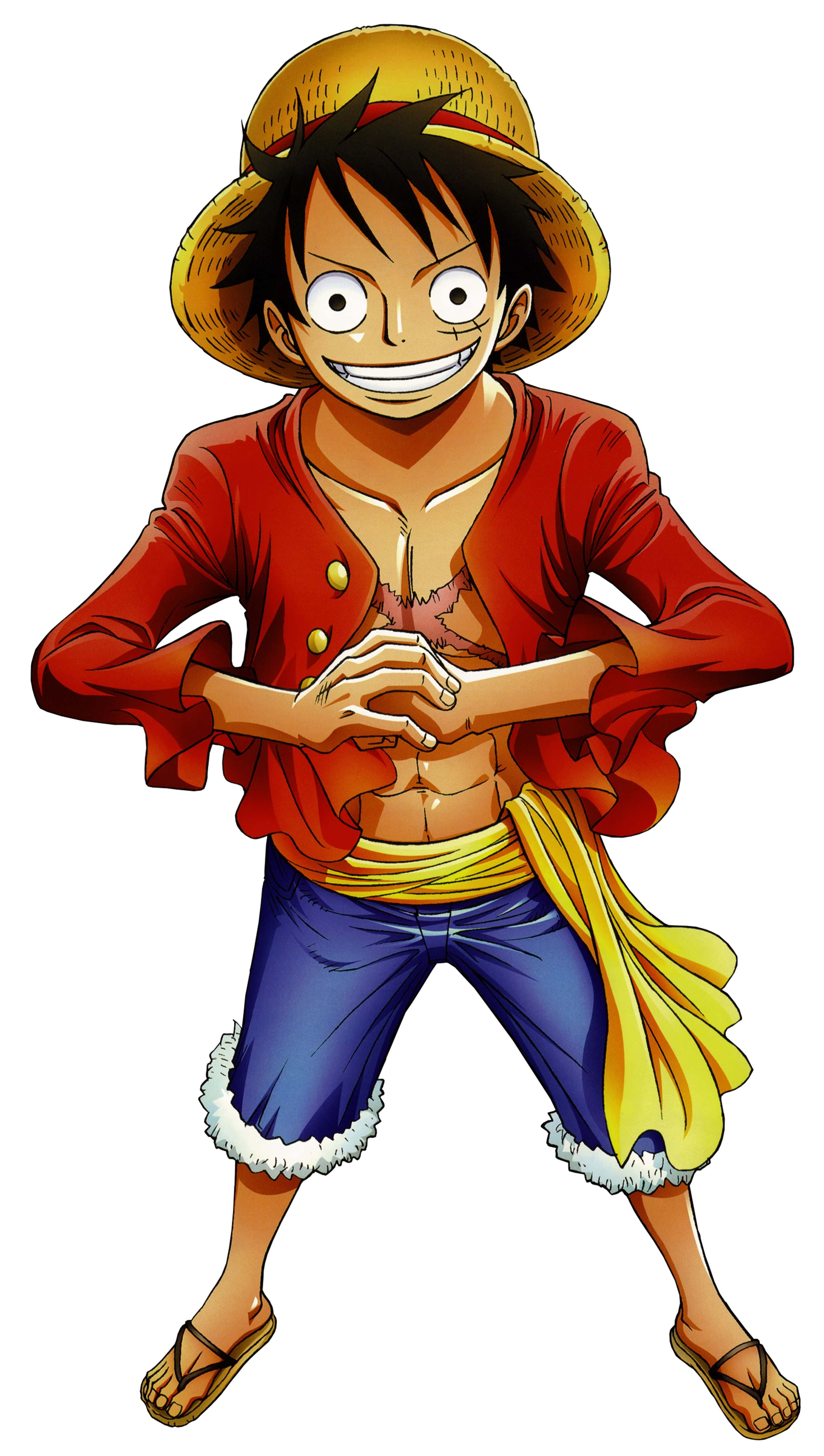 Stående One Piece Luffy-telefon Bakgrunner