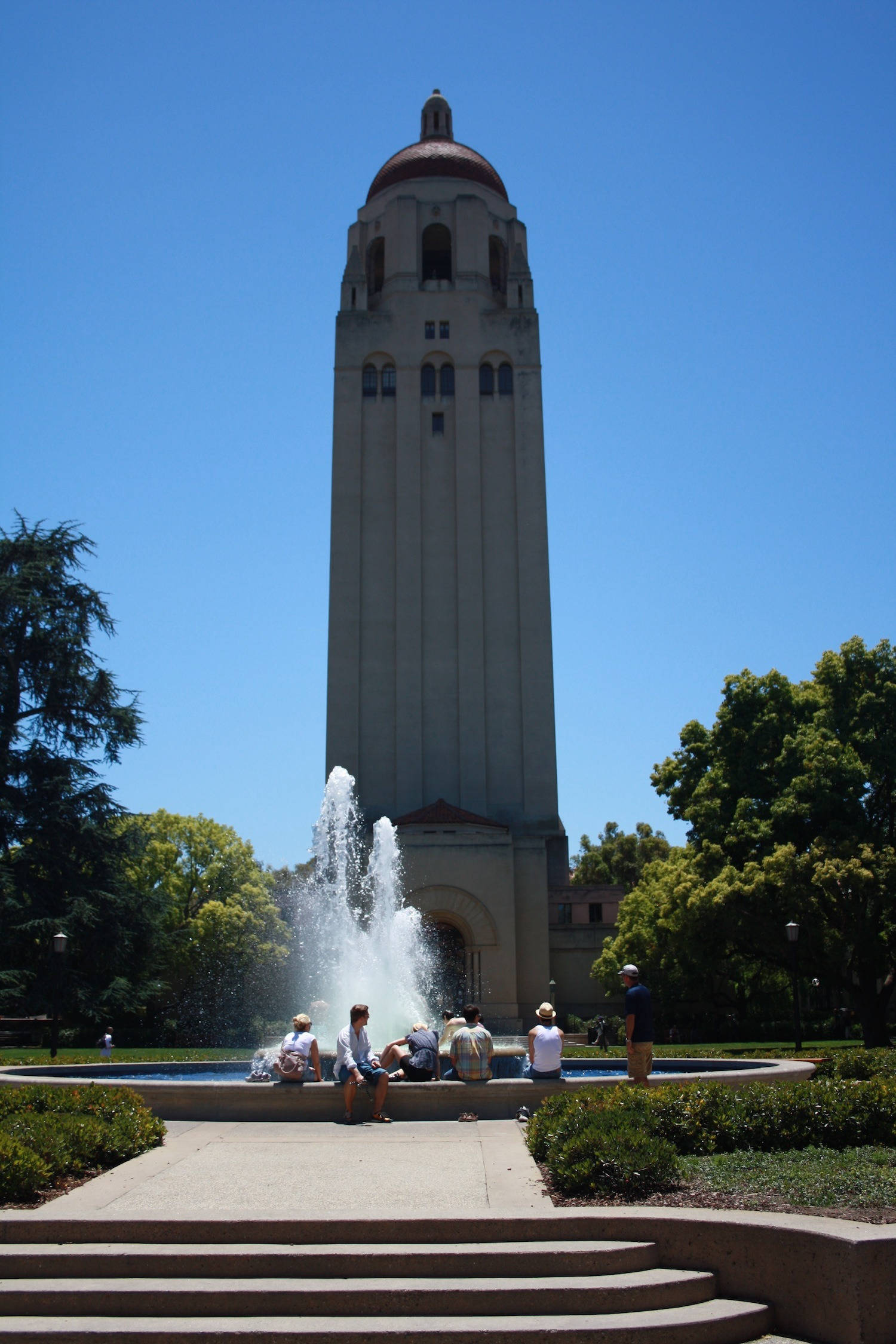 Stanford University-fontene for telefon Bakgrunner