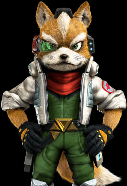 Star Fox Karakterportrett Bakgrunner