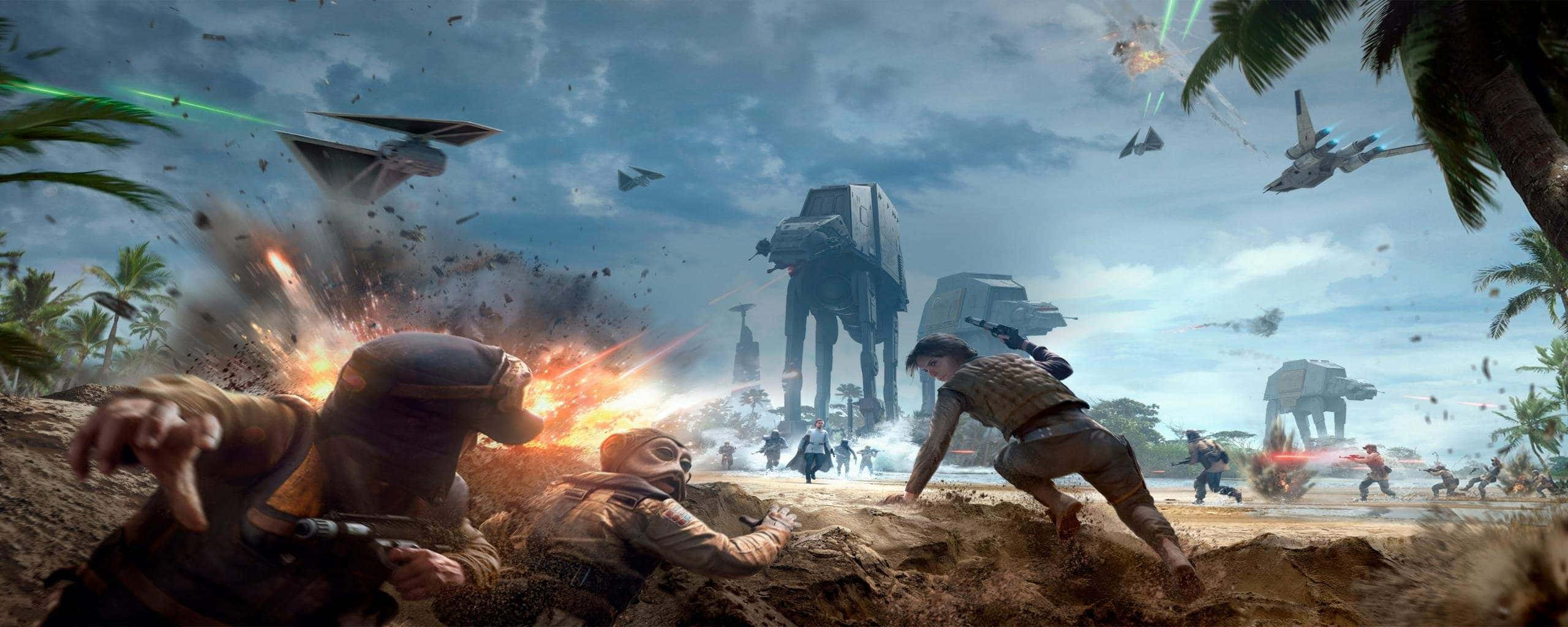 Star Wars Battlefront 2 - skjermbilde Bakgrunner