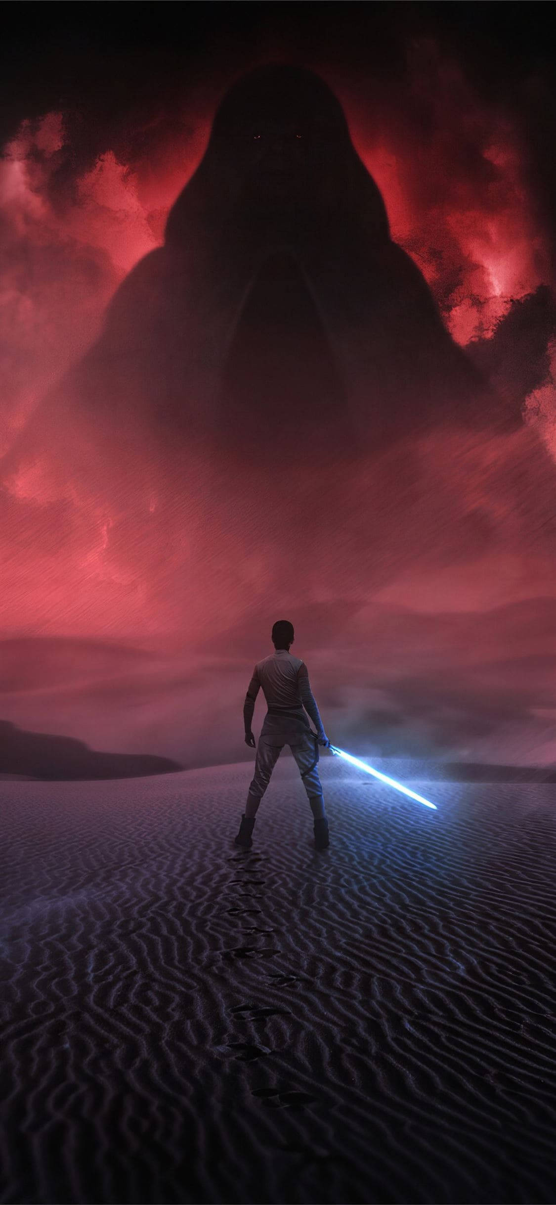 Star Wars iPhone 6 Plus Rey Skywalker Bakgrunner