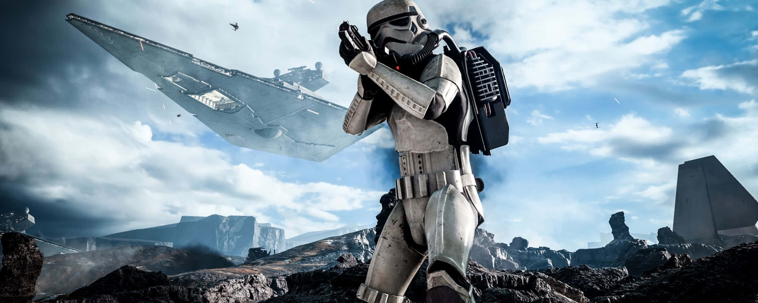 star wars stormtrooper i ørkenen Bakgrunner