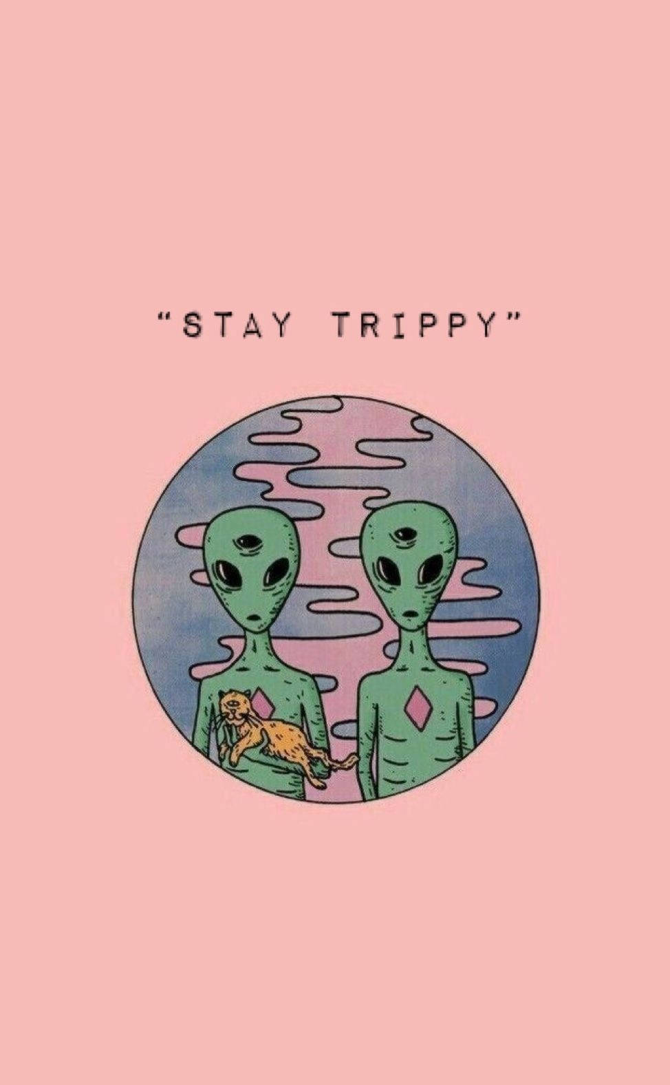 stay trippy - iPad wallpaper Bakgrunner
