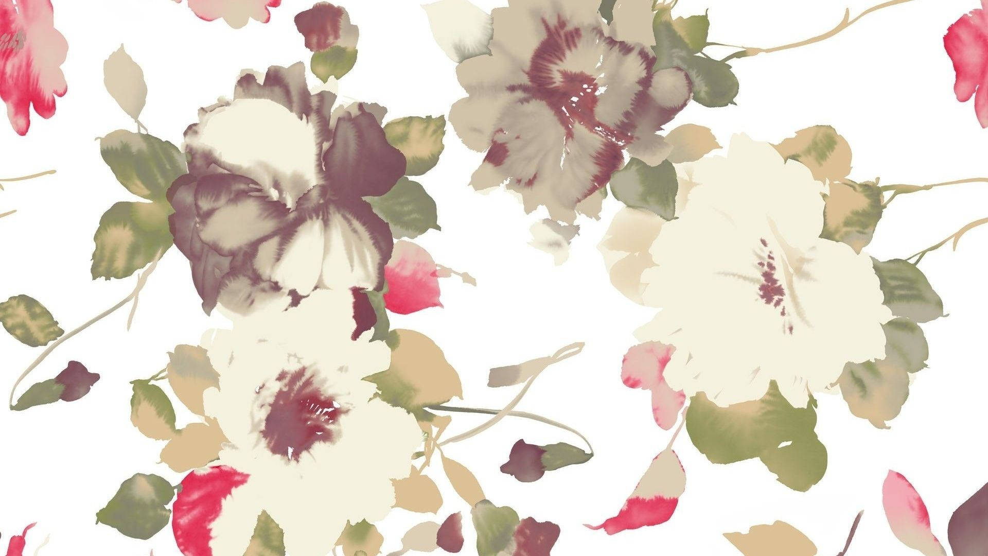 Søte høstblomster Bakgrunner