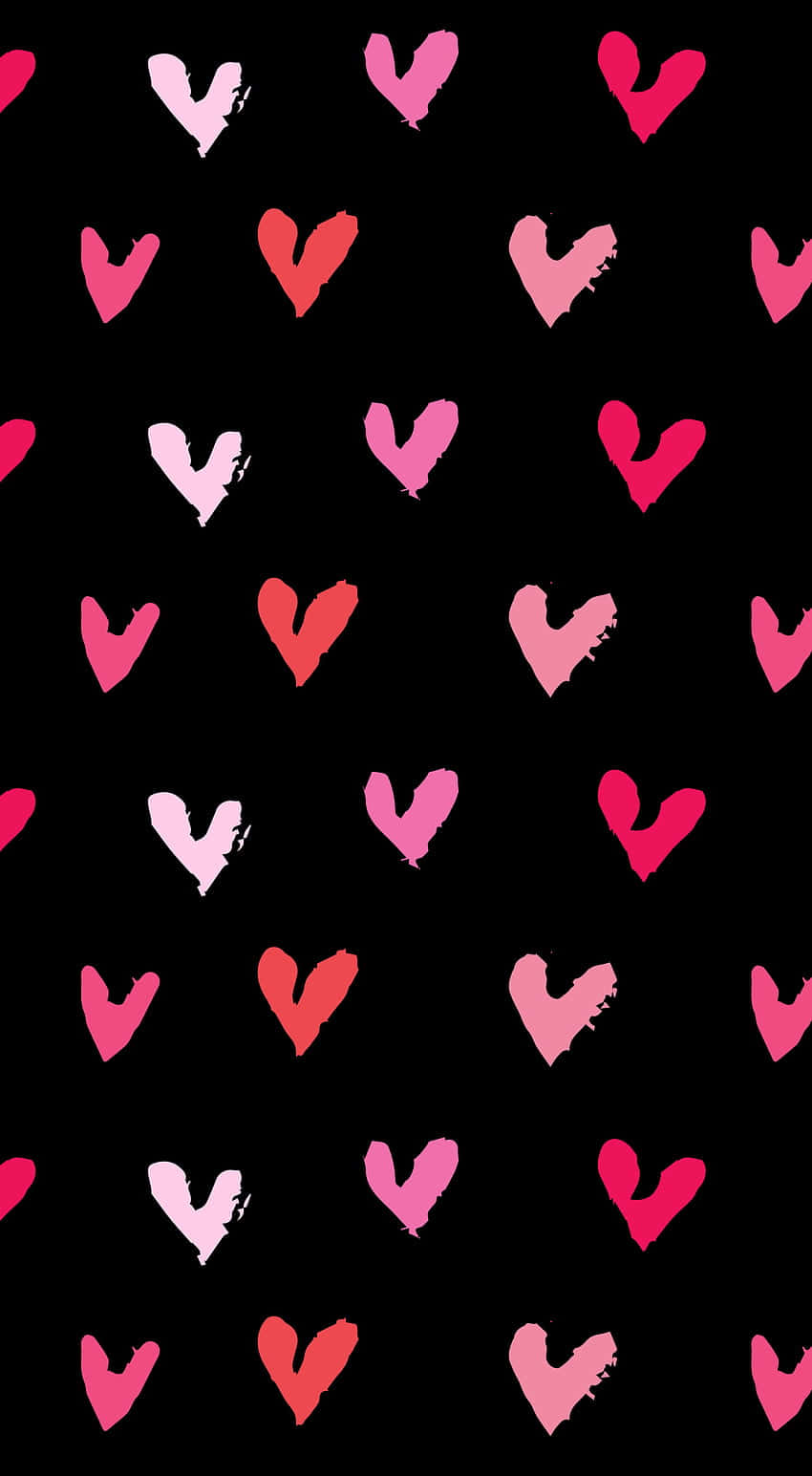 Søte Valentines små hjerte mønster Bakgrunner