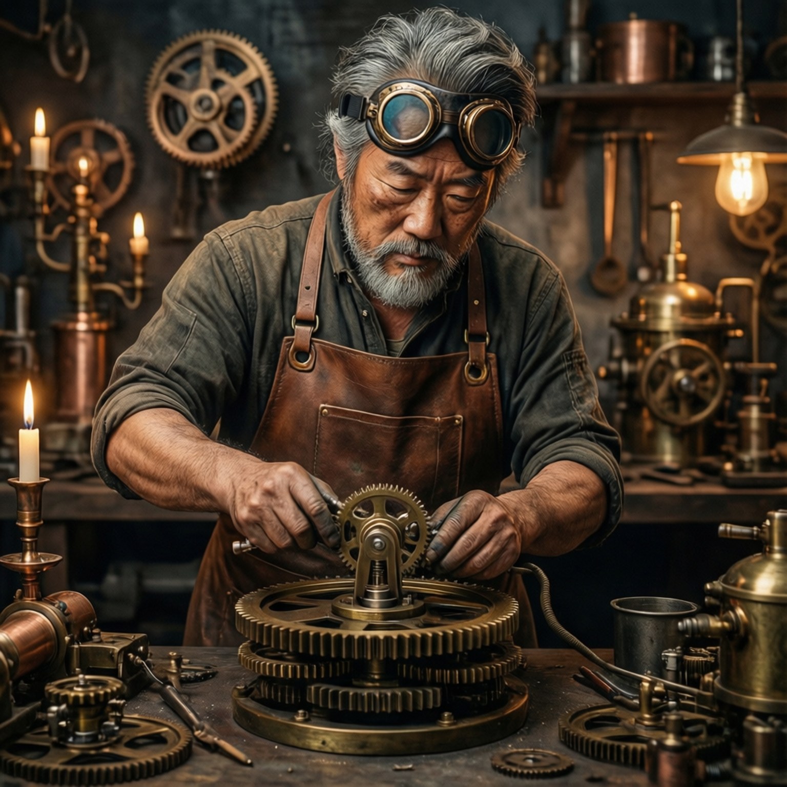 Steampunk-oppfinner Bakgrunner