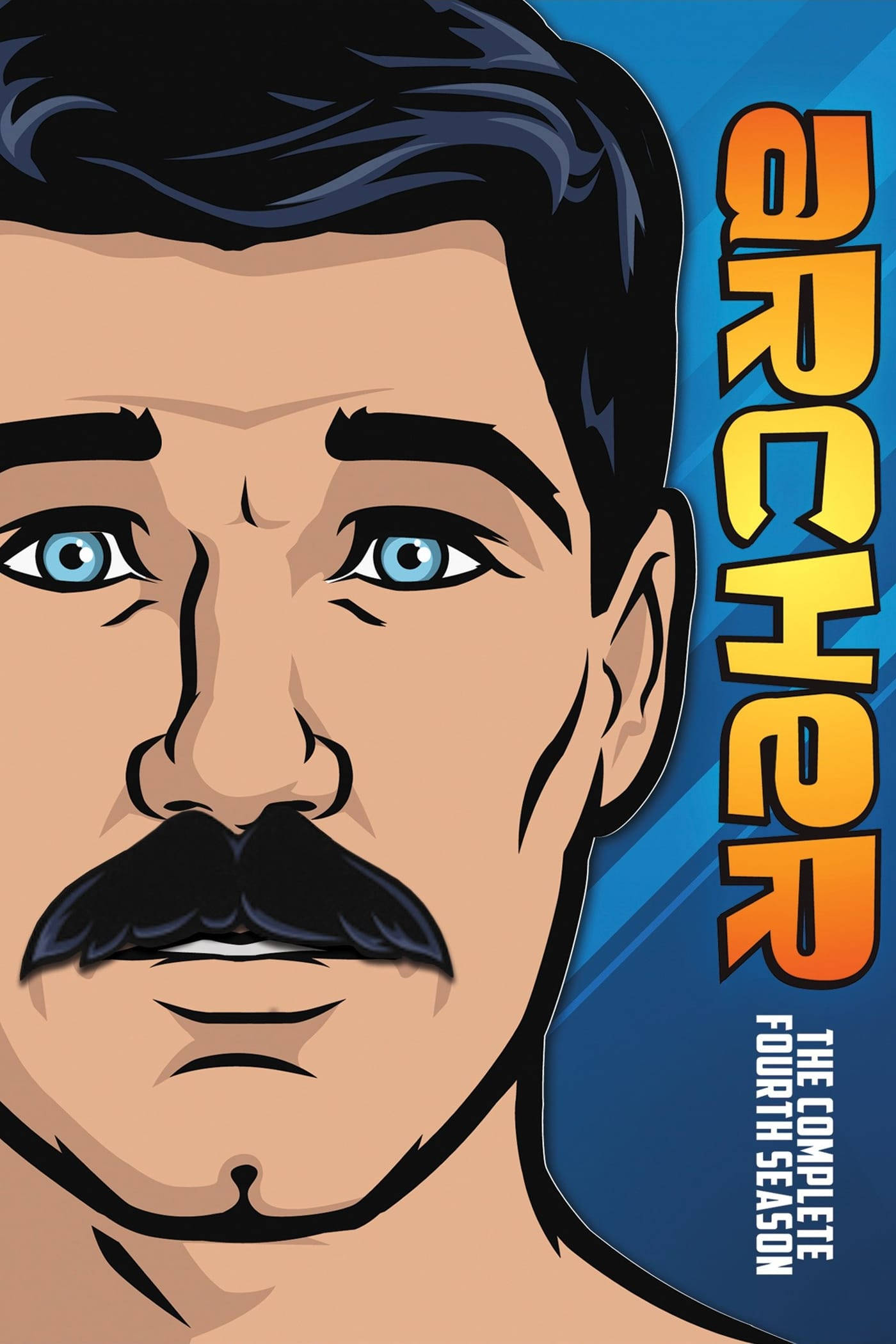 Sterling Archer klar for action - Archer sesong 4 DVD-plakat Bakgrunner