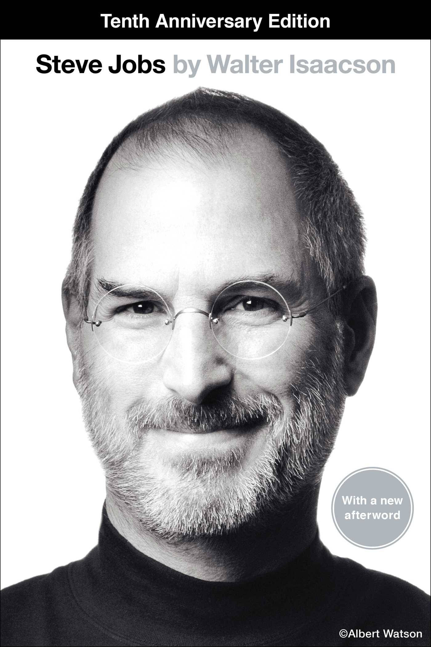 Steve Jobs bokomslagsfoto Bakgrunner