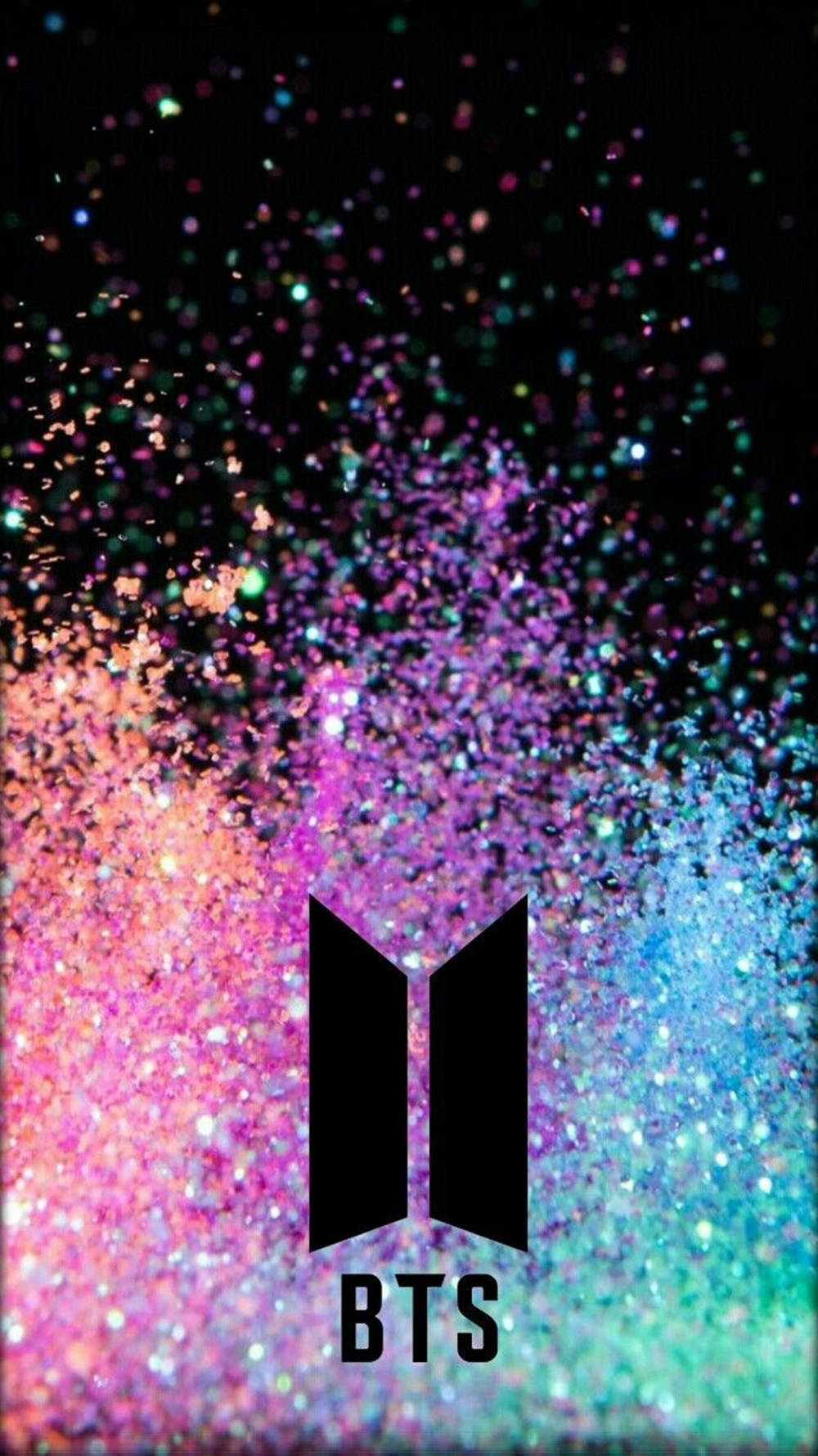 Stilig plakat til BTS-telefon Bakgrunner