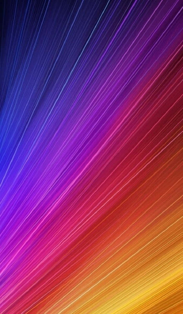 Stilig Xiaomi-smarttelefon på livlig bakgrunn Bakgrunner