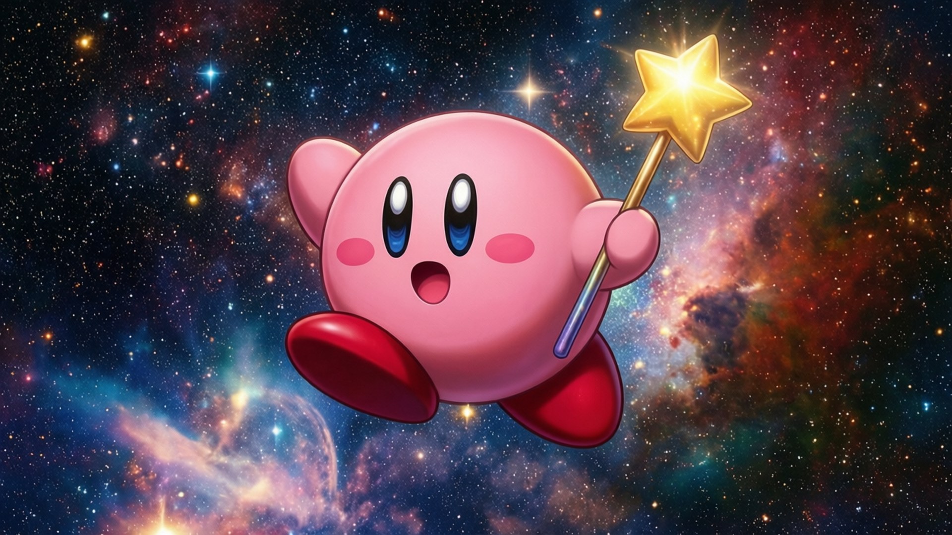 Stjerneflygende Kirby Bakgrunner