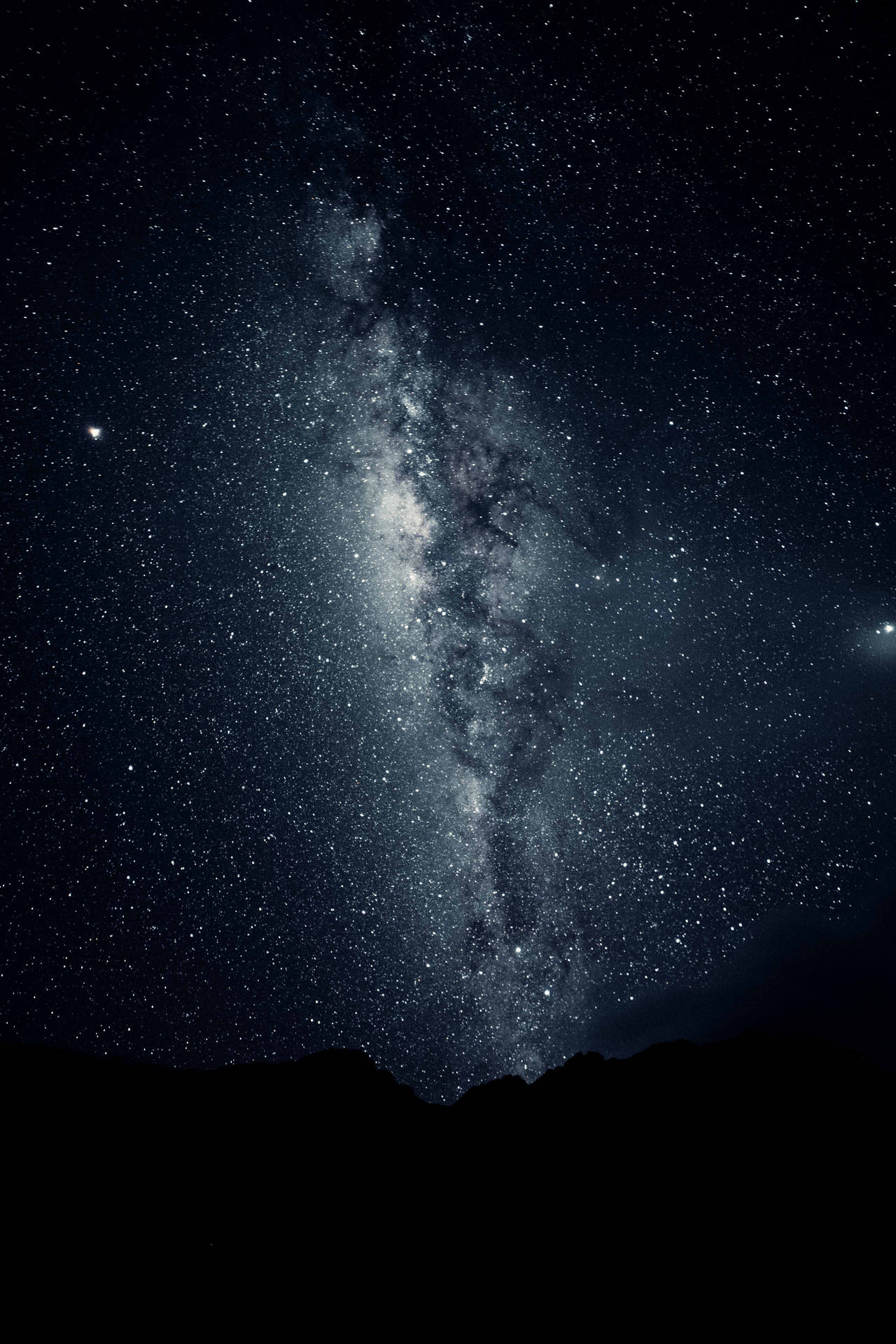 Stjernehimmel fra verdensrommet 4k Telefon