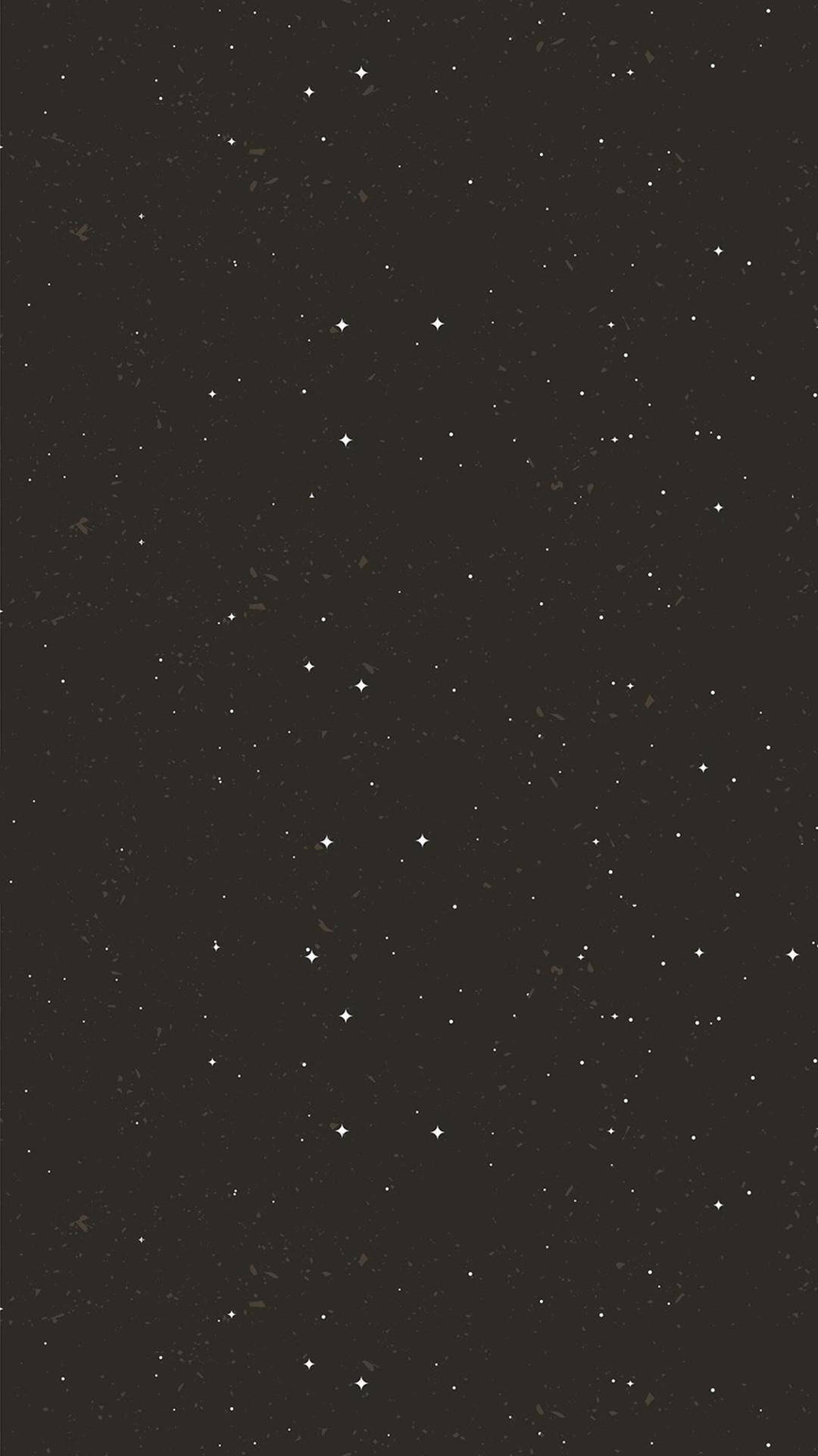Stjernehimmel minimalistisk svart telefon — Beige estetikk GIF Bakgrunner