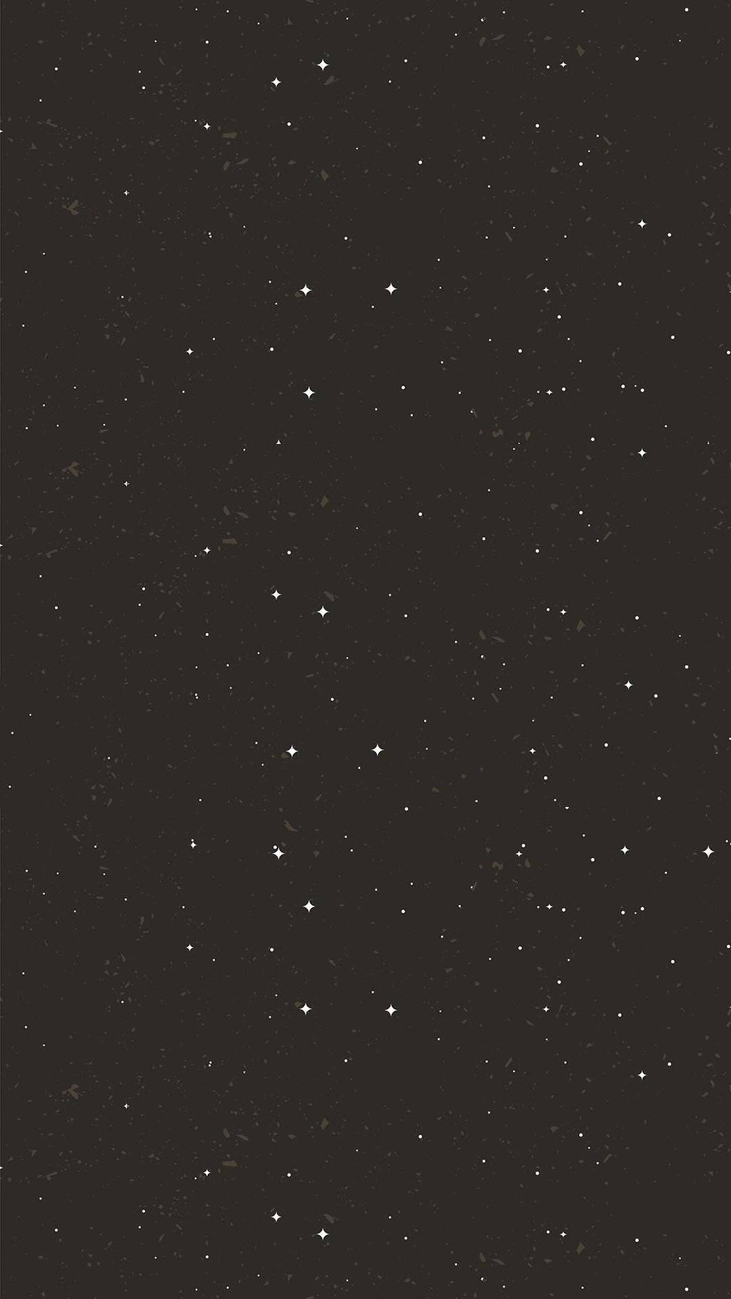 Stjernehimmel minimalistisk svart telefon Bakgrunner