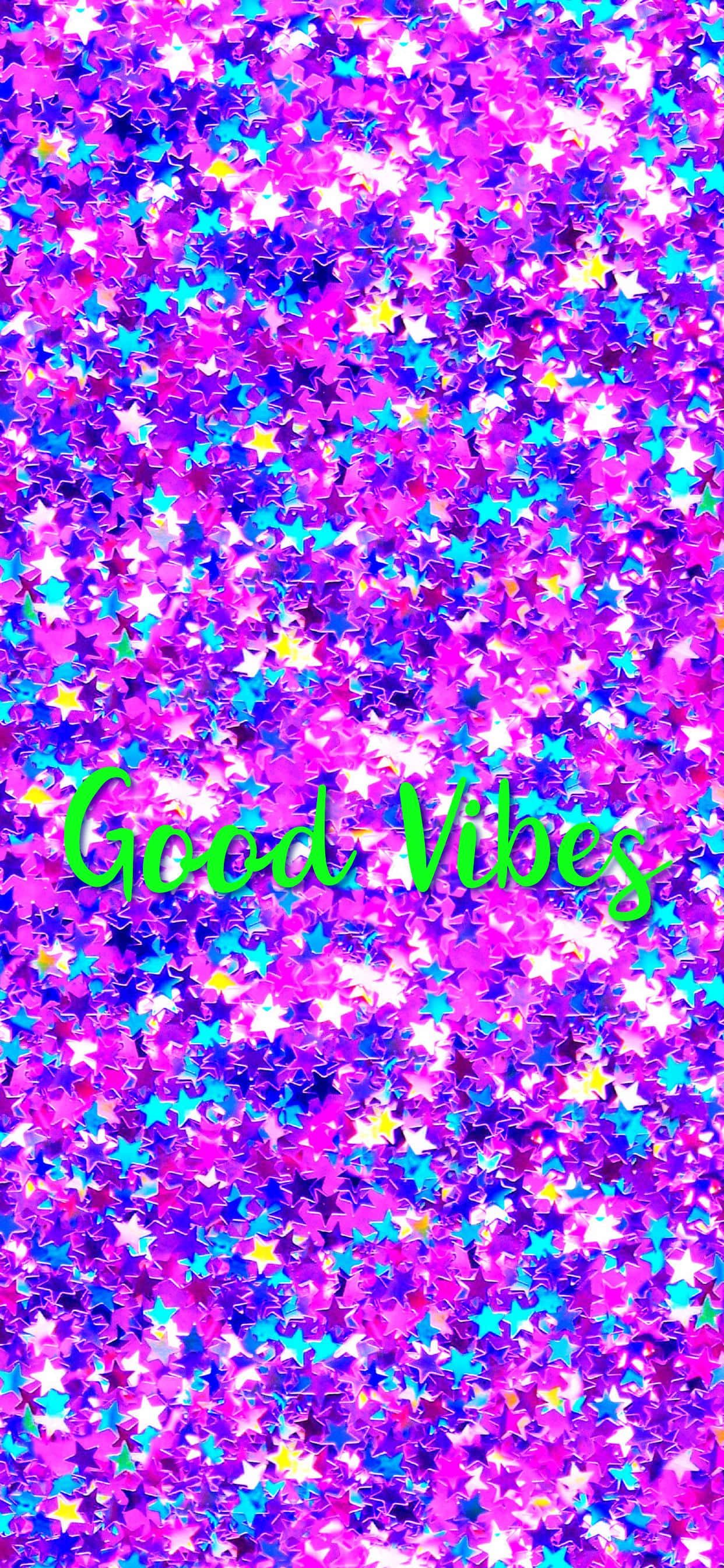 Stjernepailletter gode vibber iPhone Bakgrunner