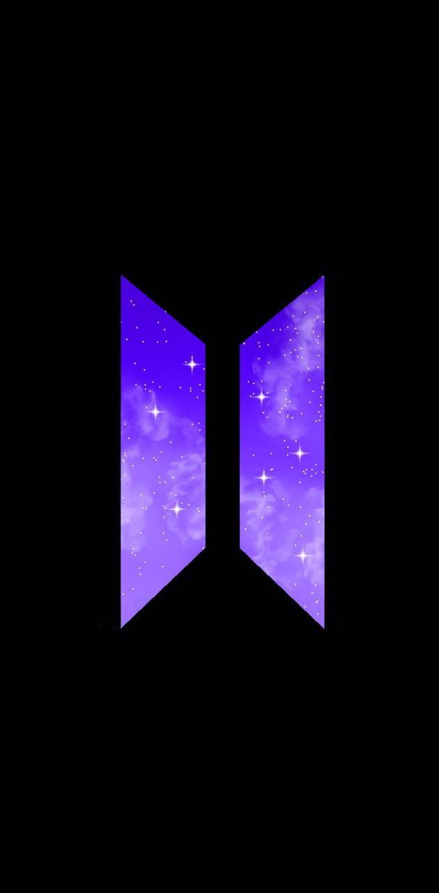 Stjernespekket BTS-logo Bakgrunner