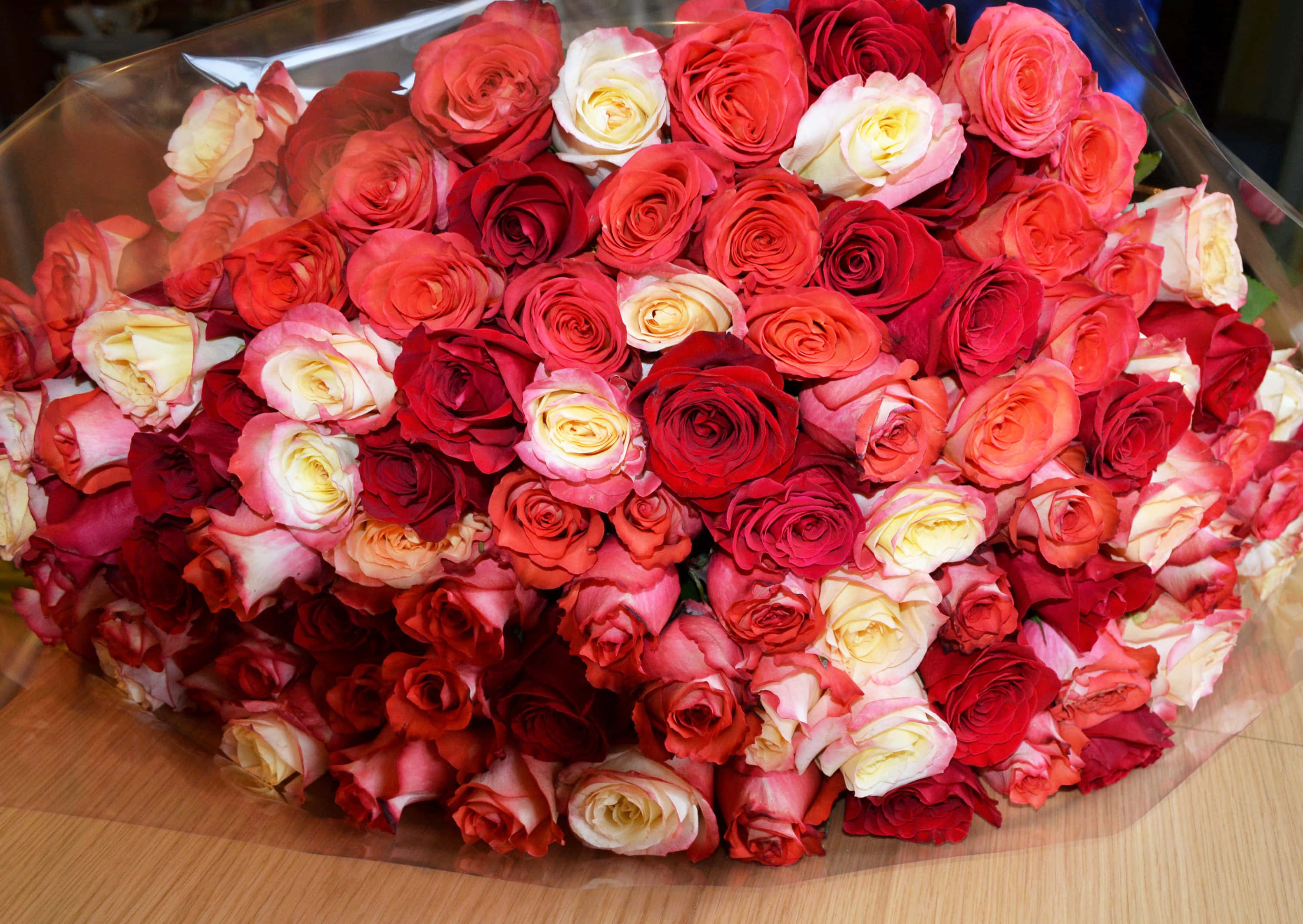 Store runde rosebukett bilder Bakgrunner
