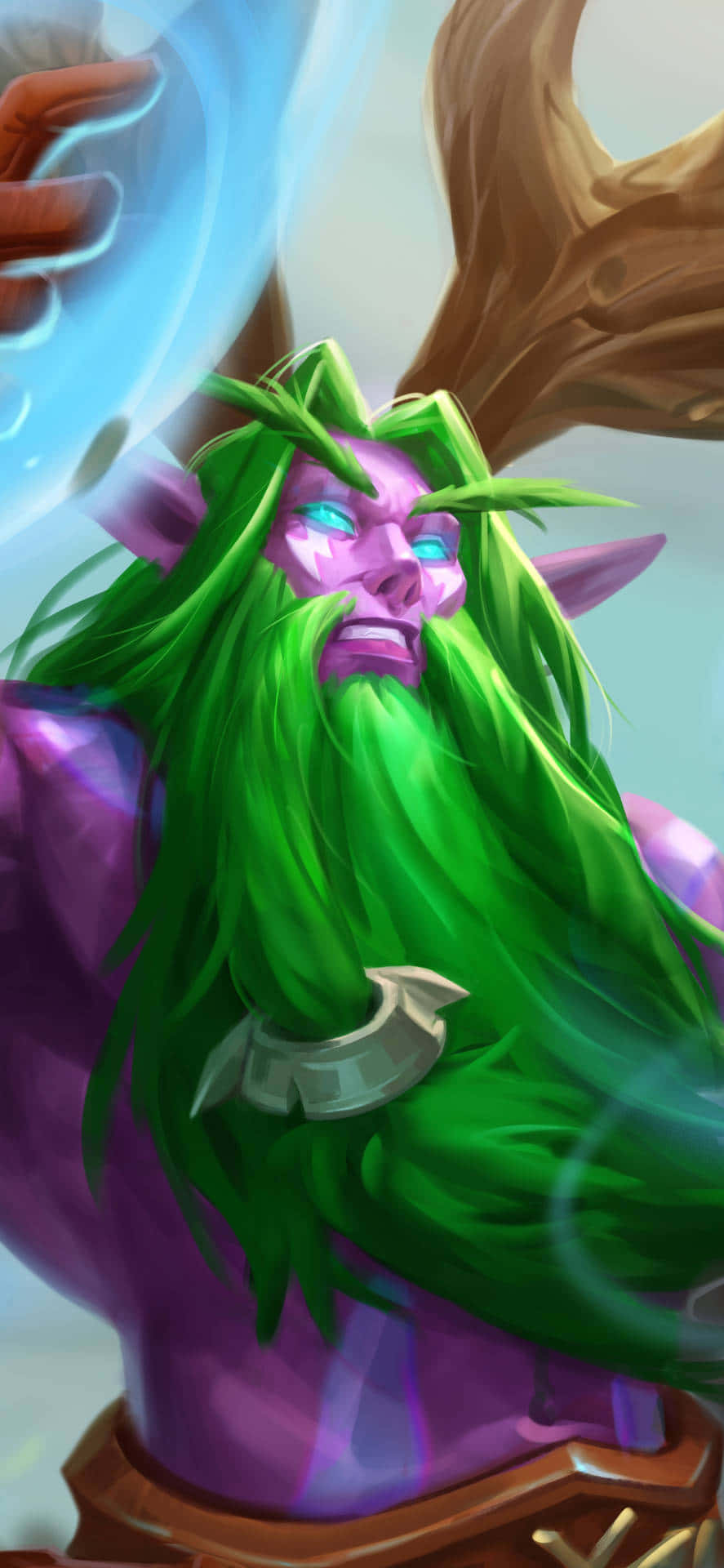 Stormrage Druid Pixel 3xl Hearthstone Bakgrunn Bakgrunner