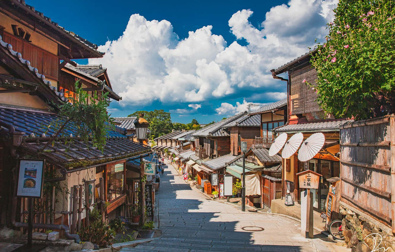 Storslått landskap av Hakone og Ashinoko-sjøen omgitt av de majestetiske Japan-Alpene. Bakgrunner