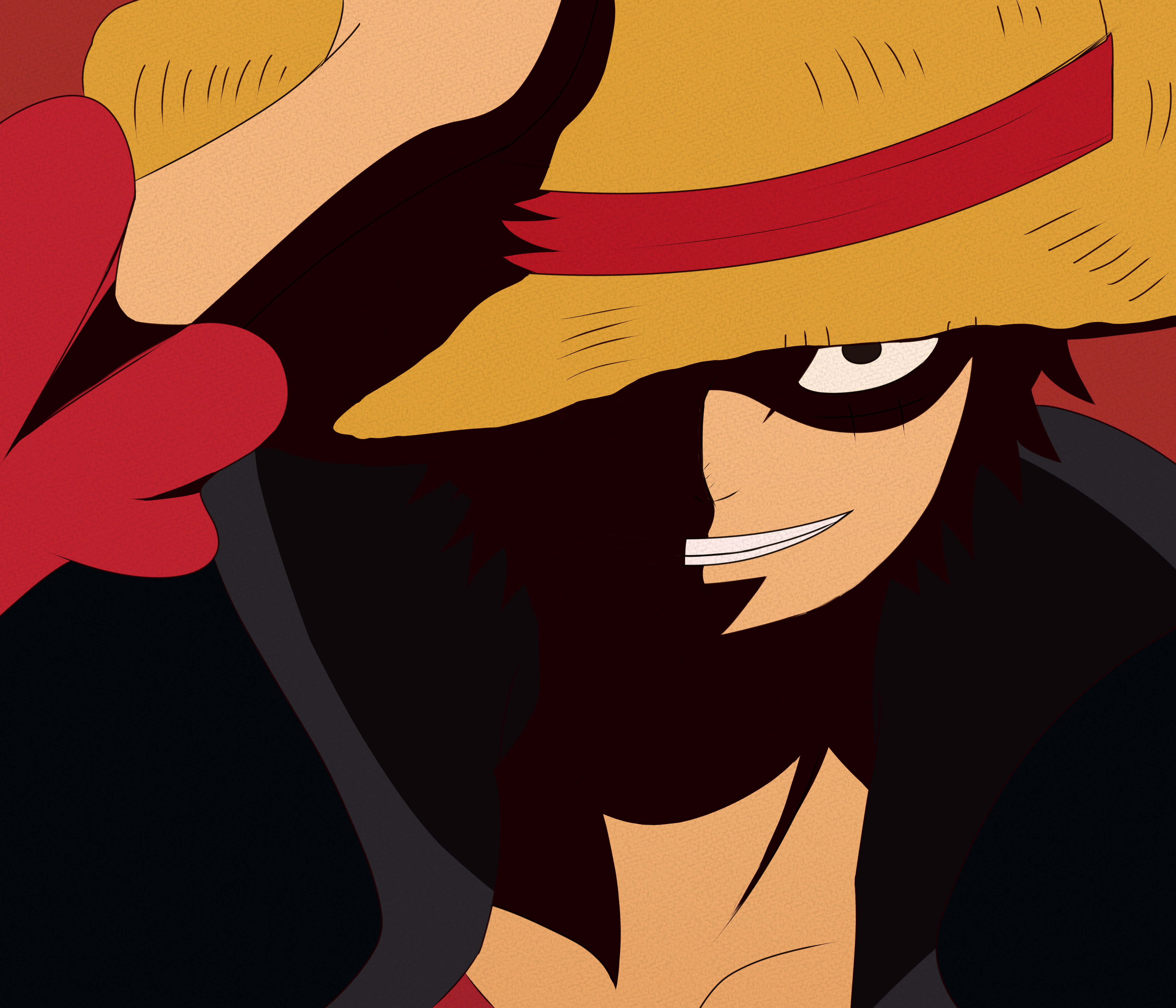 "Stråhatt-piratkaptein Luffy i aksjon" Bakgrunner