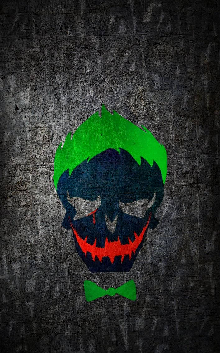Bakgrunnsbilde av Suicide Squad Joker-ikon