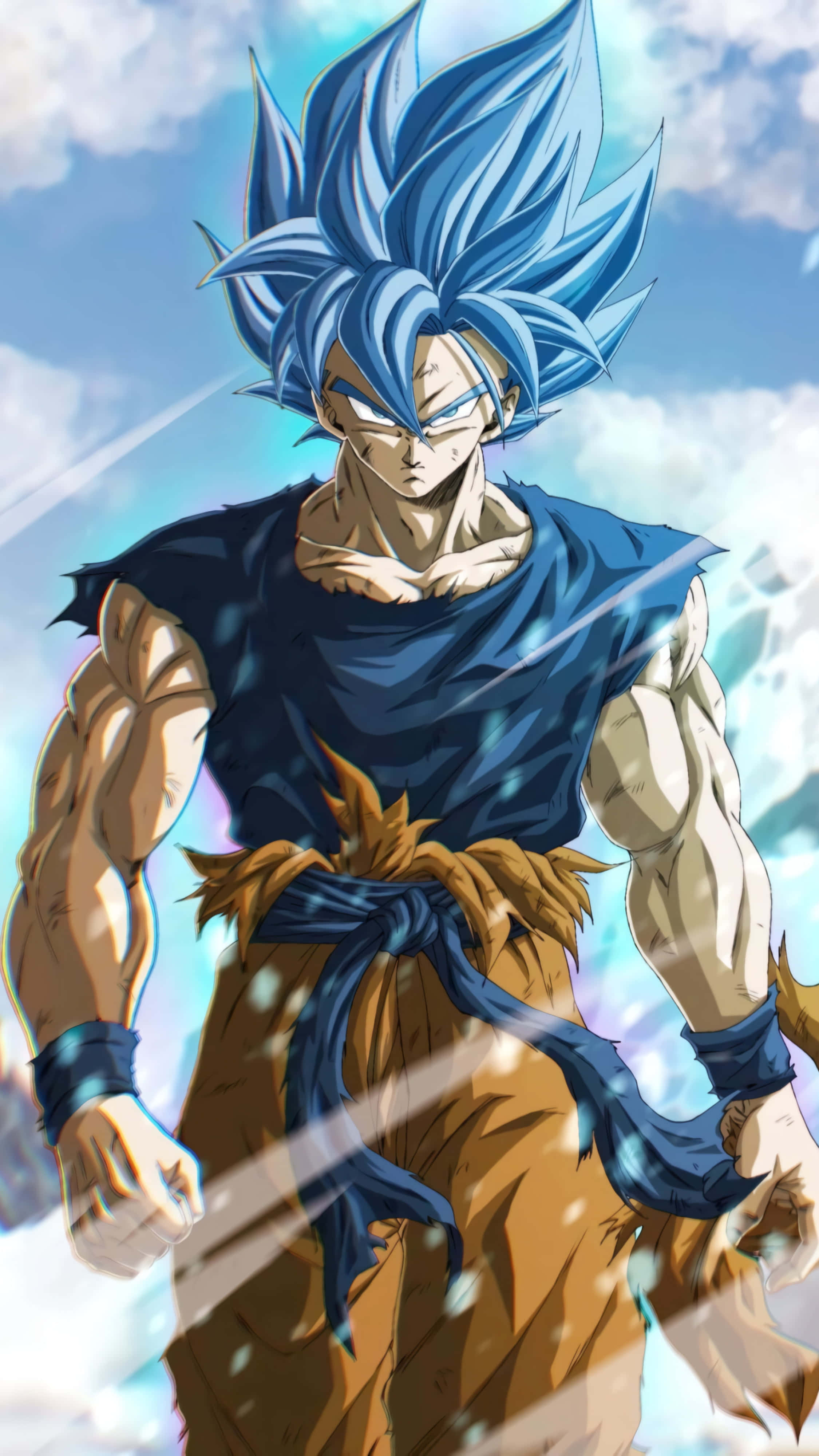 Super Saiyan Blå Dragon Ball Z Goku Bakgrunner