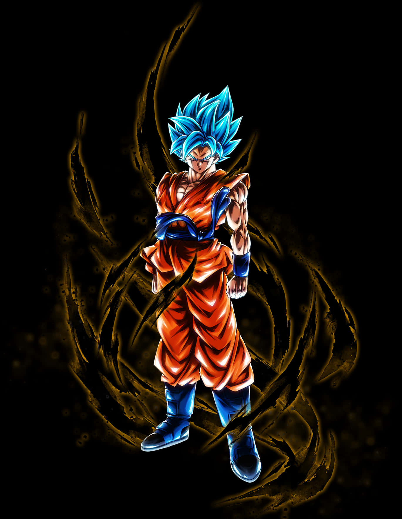 Super Saiyan Blå kriger kunst Bakgrunner
