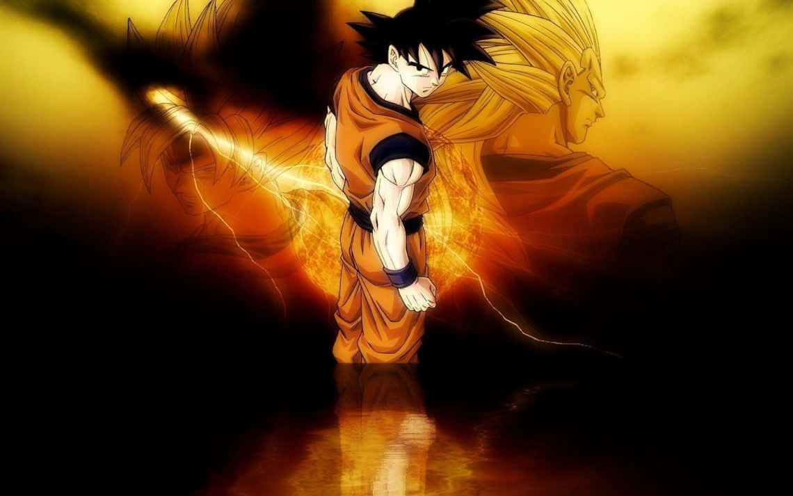 Super Saiyan Rose tar opp kampen mot motstanderen Bakgrunner
