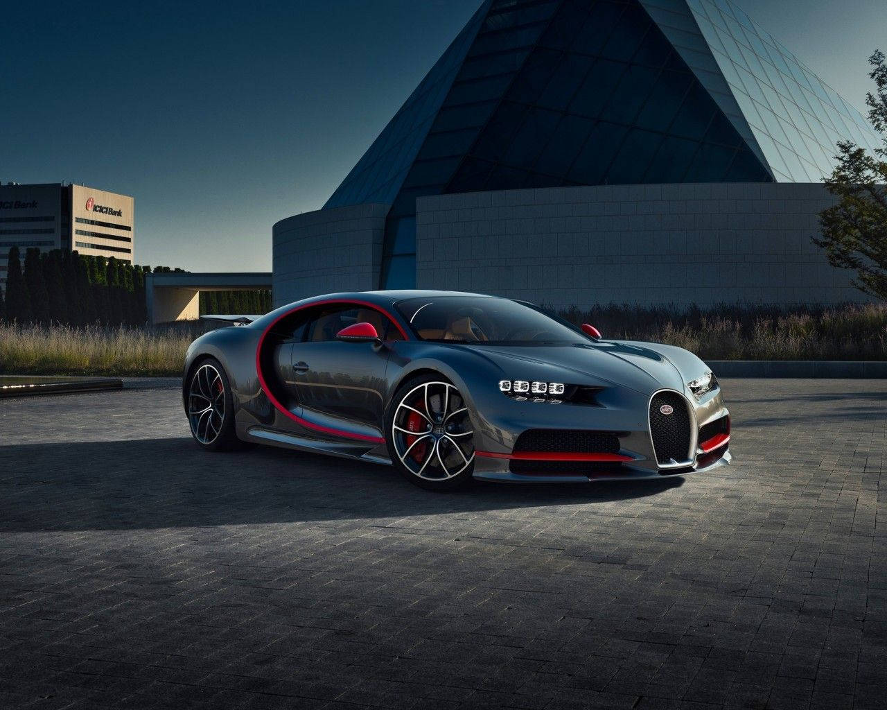 Superbil Bugatti Chiron Bakgrunner