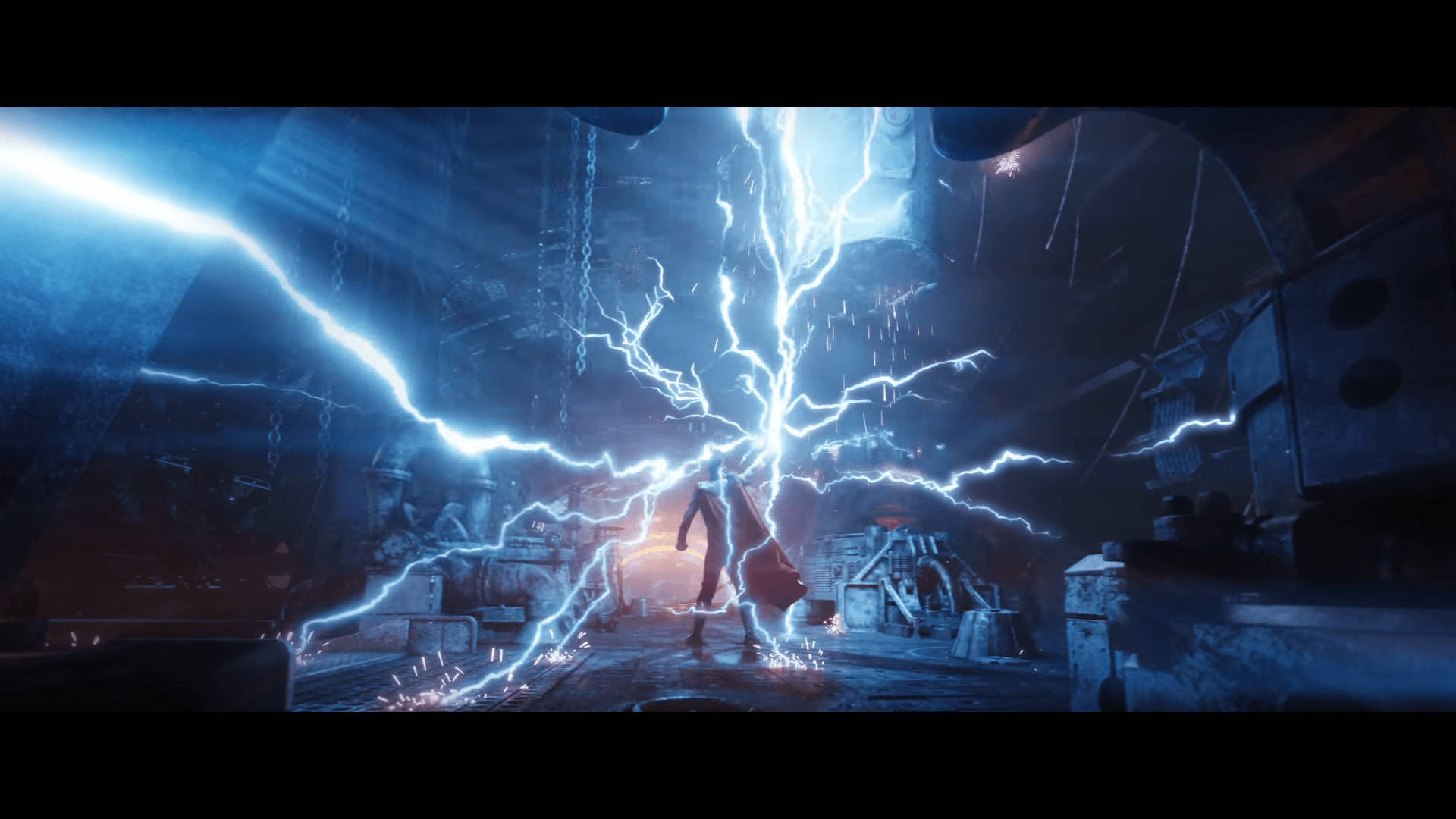 Superhelt Thor Stormbreaker Lynkraft Bakgrunner