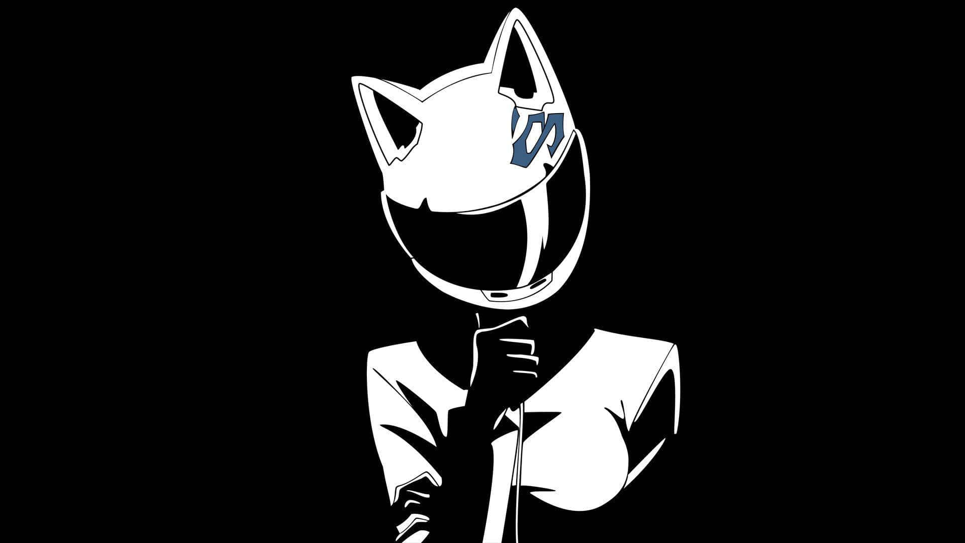 Svart Anime Celty Sturluson Estetisk PC Bakgrunner