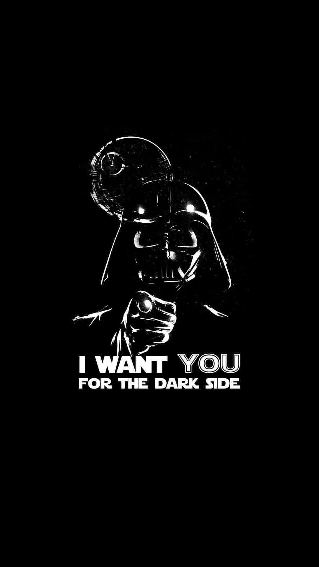 Svart Emo iPhone Darth Vader Bakgrunner