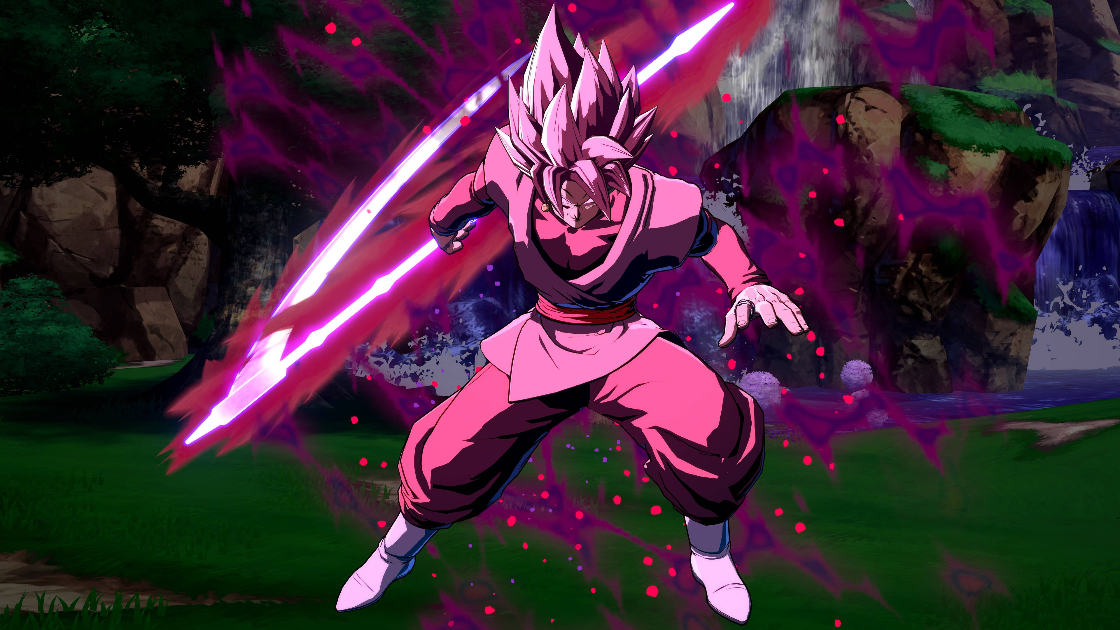 Svart Goku med dødssigder Bakgrunner