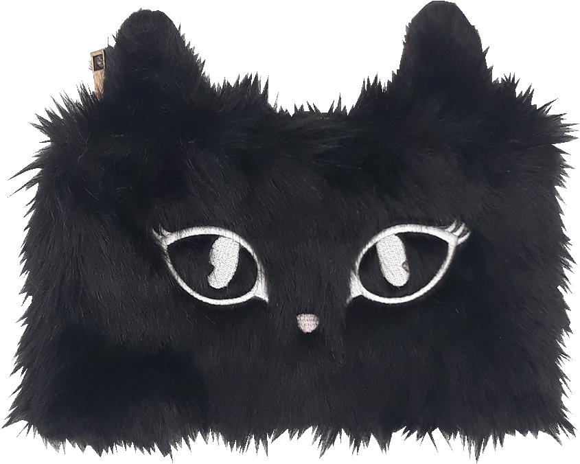 Svart katt pung design Bakgrunner