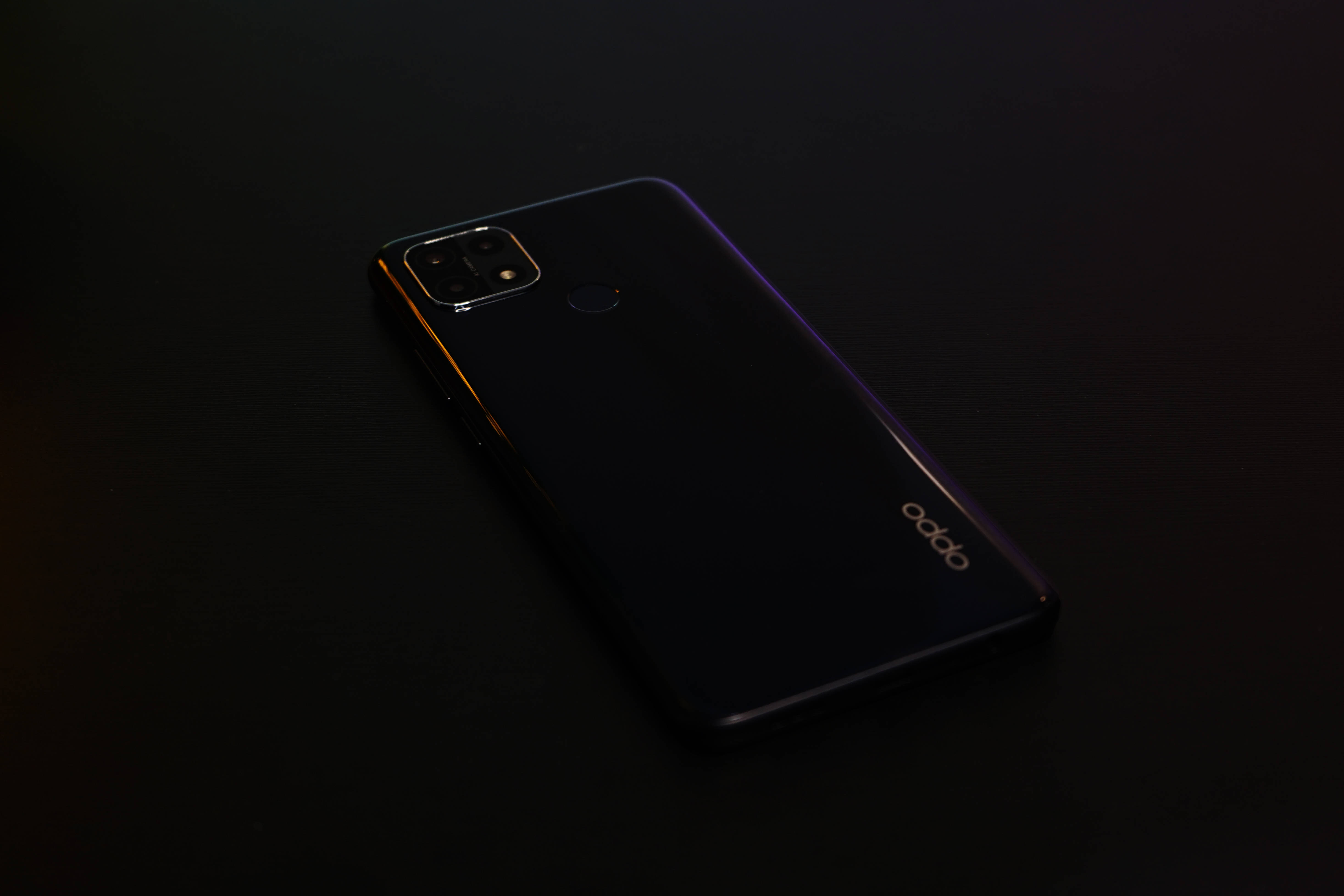 Svart Oppo smarttelefon Bakgrunner