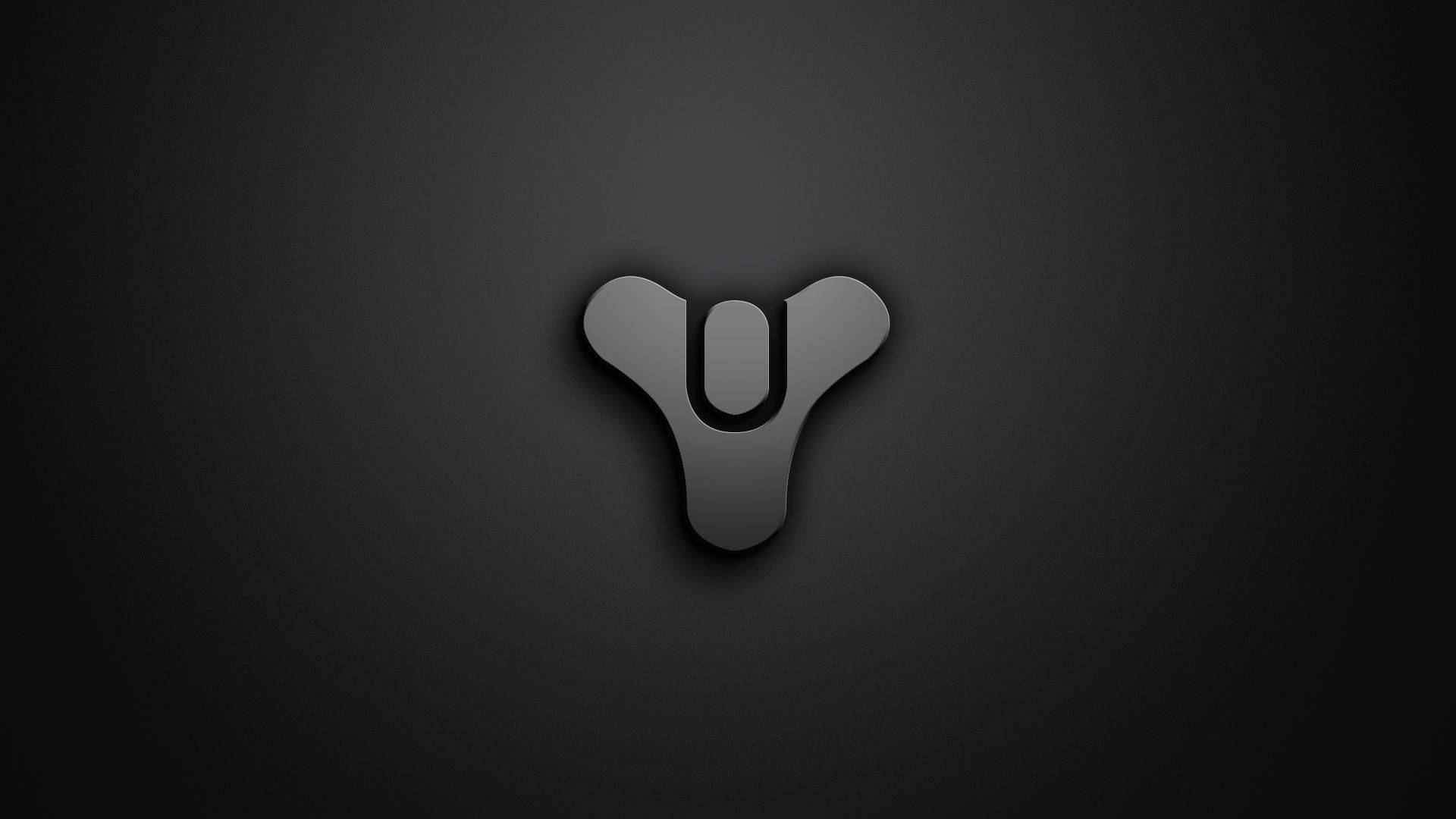Svart Y-formet gaminglogo Bakgrunner