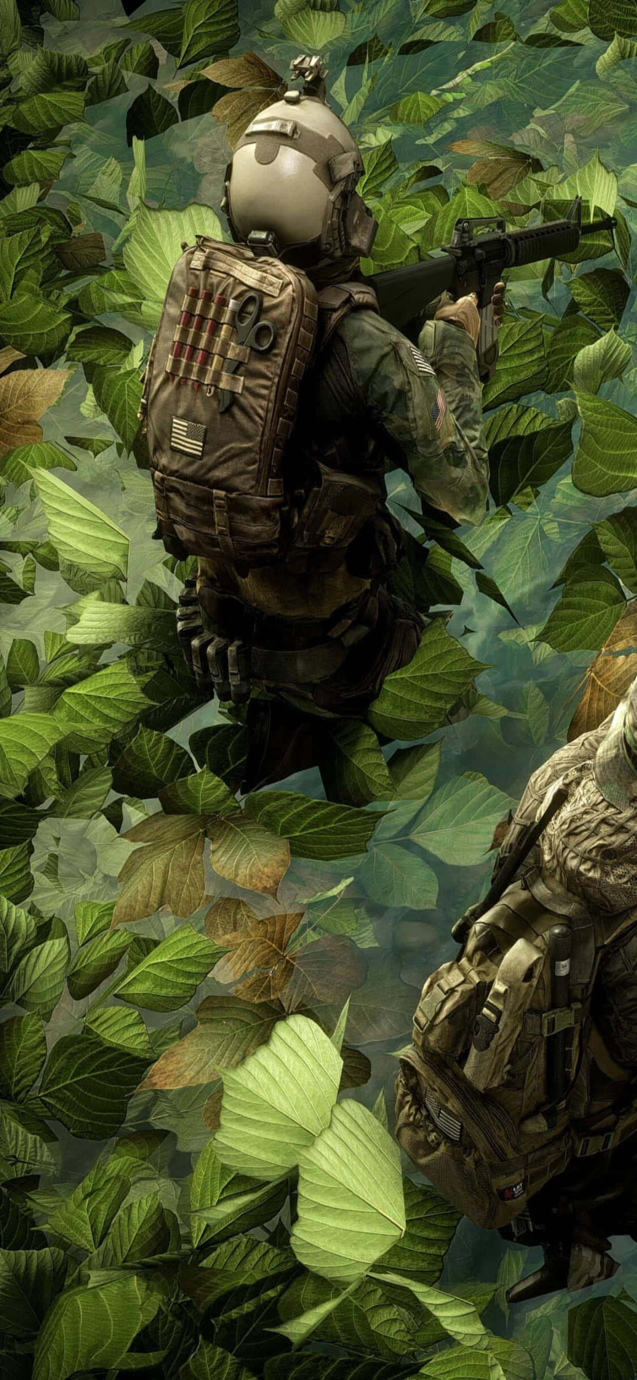 Svev gjennom himmelen i Battlefield 4 Bakgrunner