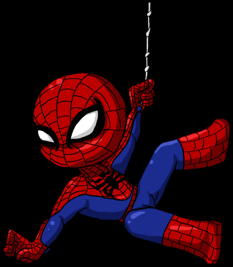 Svingende Spiderman-tegneserie Bakgrunner