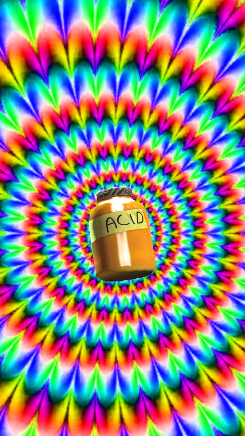 Syret kaleidoskop trippy estetikk Bakgrunner