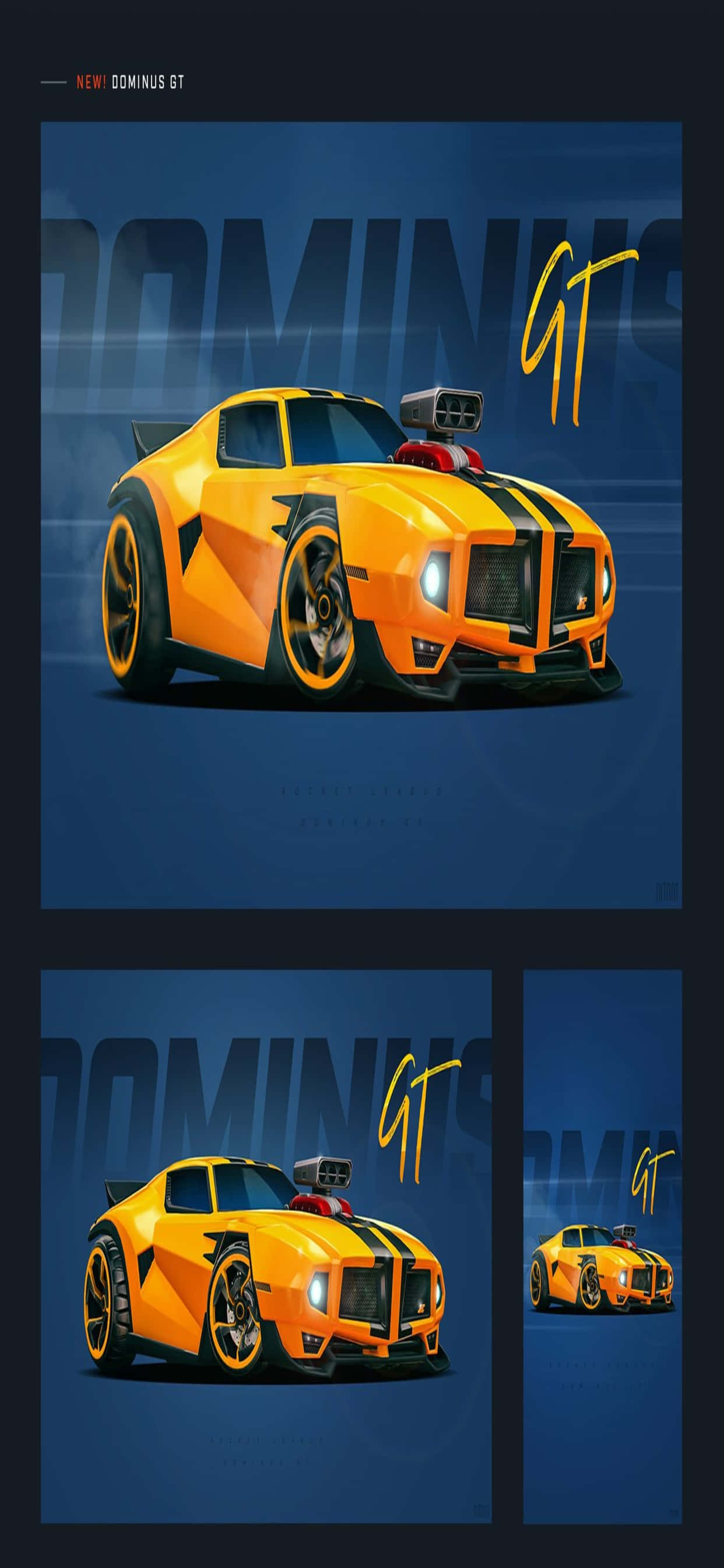 Ta av inn i Rocket Leagues verden med din iPhone Xs Max! Bakgrunner