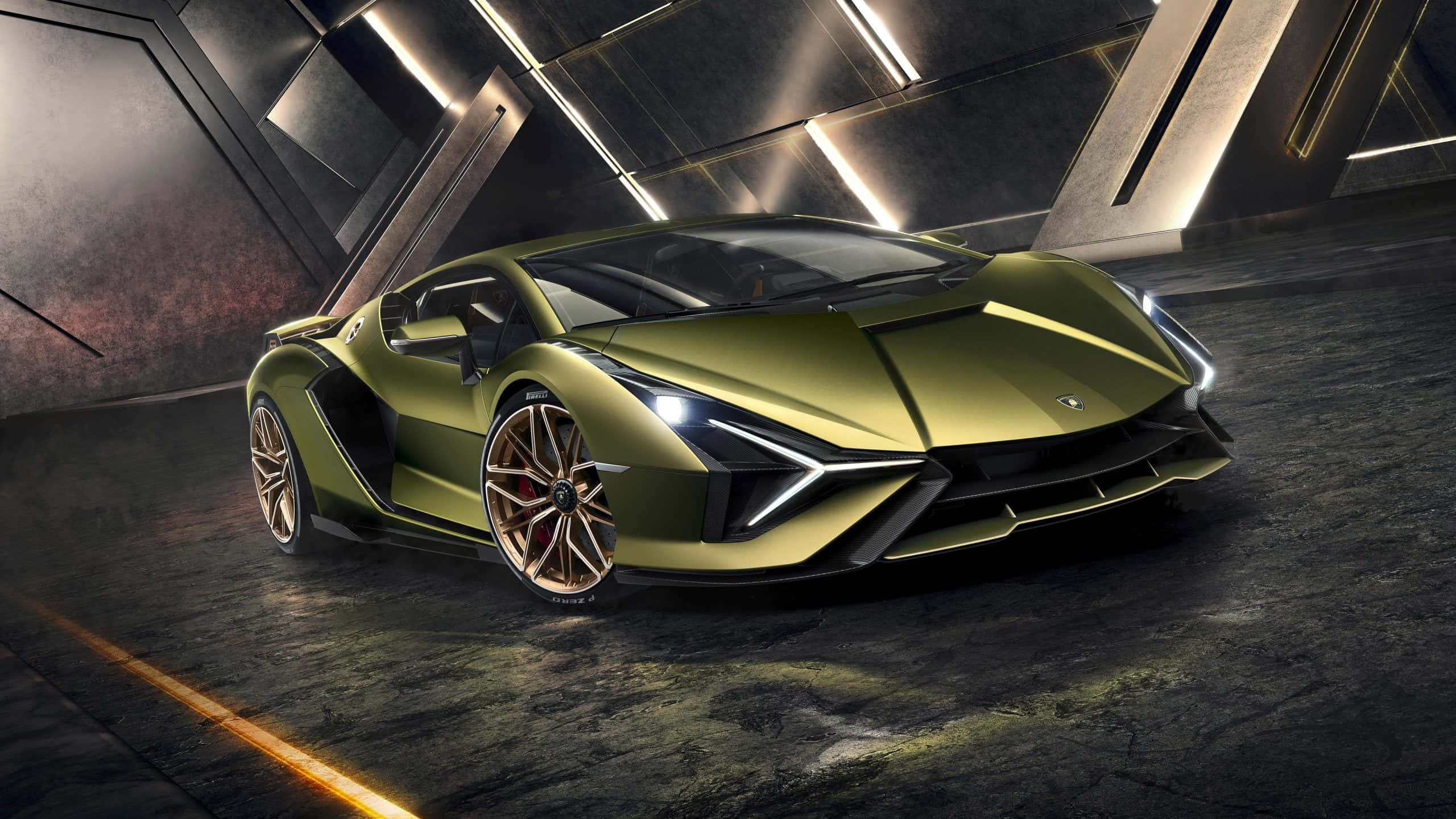 Ta den mindre reiste veien i en Lamborghini Bakgrunner