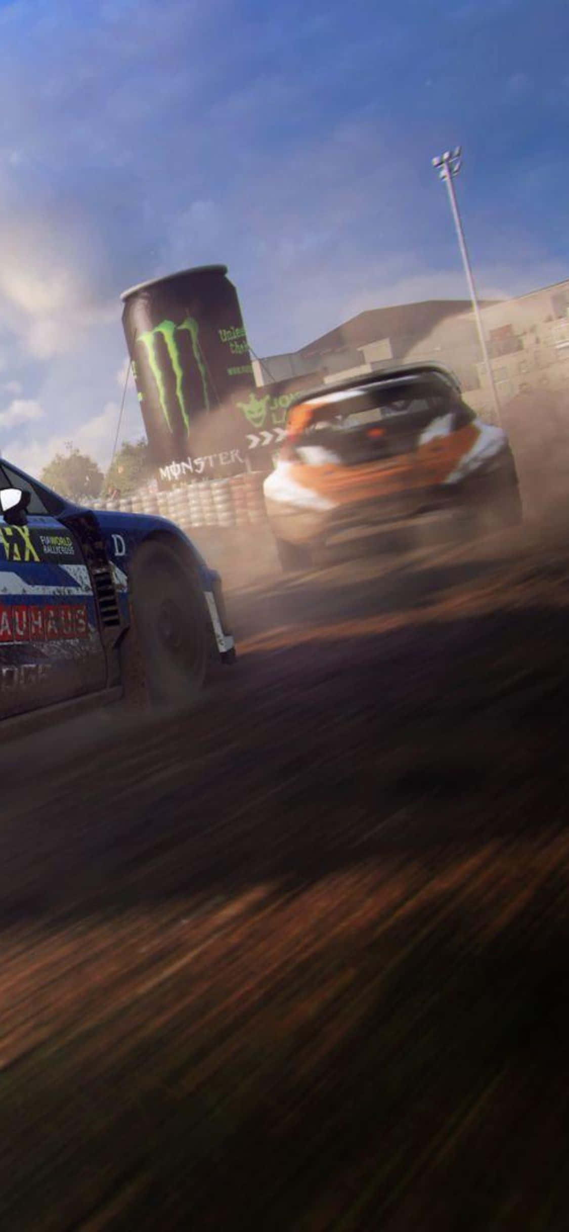 Ta fatt på løpet med iPhone Xs og Dirt Rally Bakgrunner