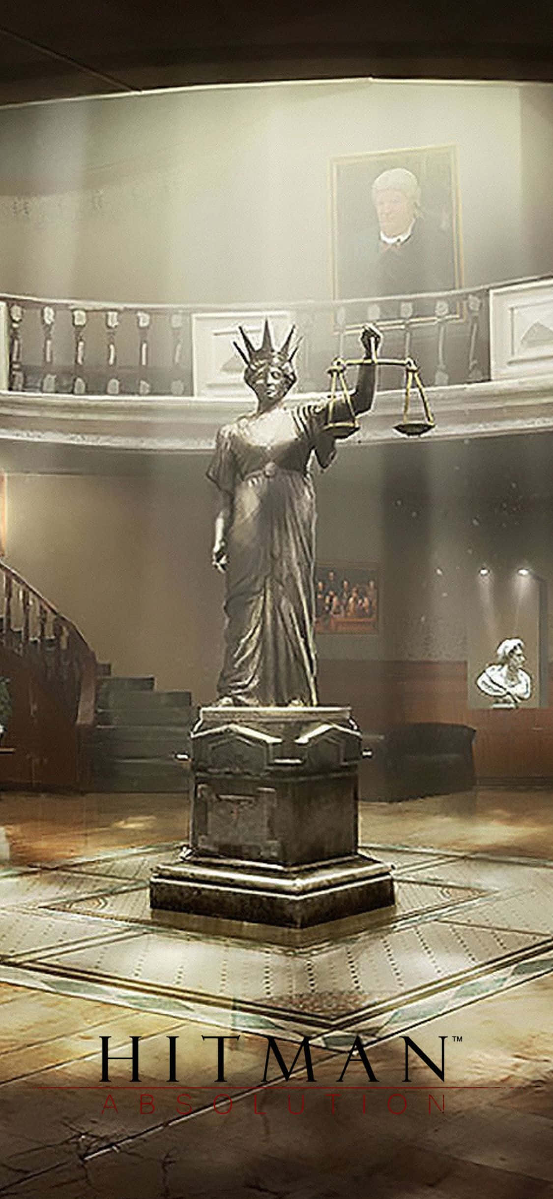 Ta fatt på skjebnen din med iPhone X Hitman Absolution. Bakgrunner
