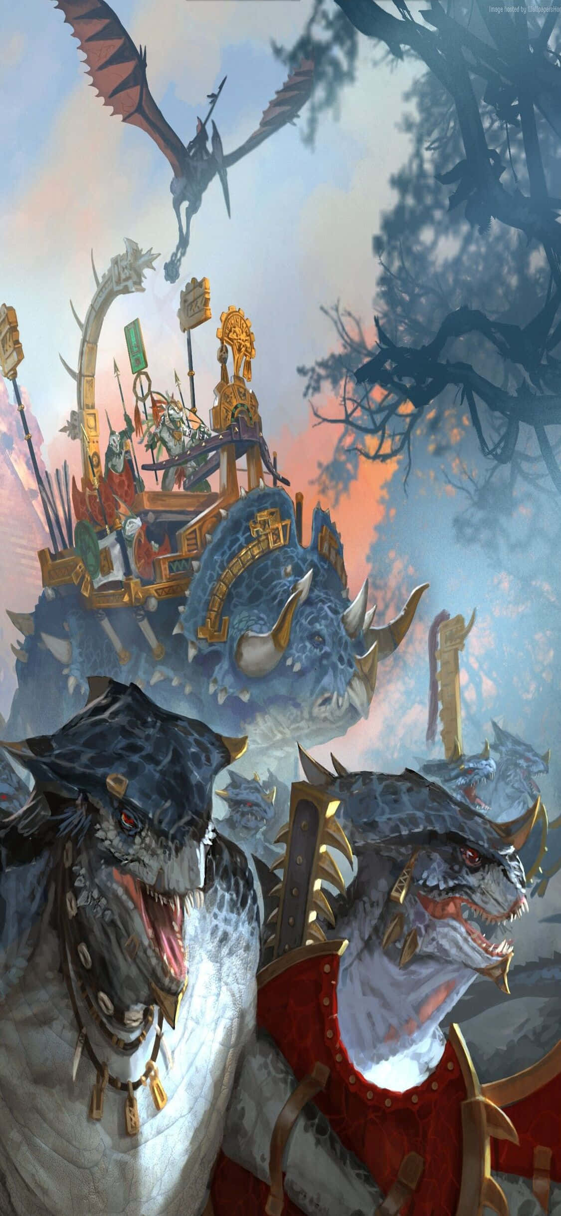 Ta krigsstrategien din til neste nivå med iPhone X og Total War Warhammer Bakgrunner