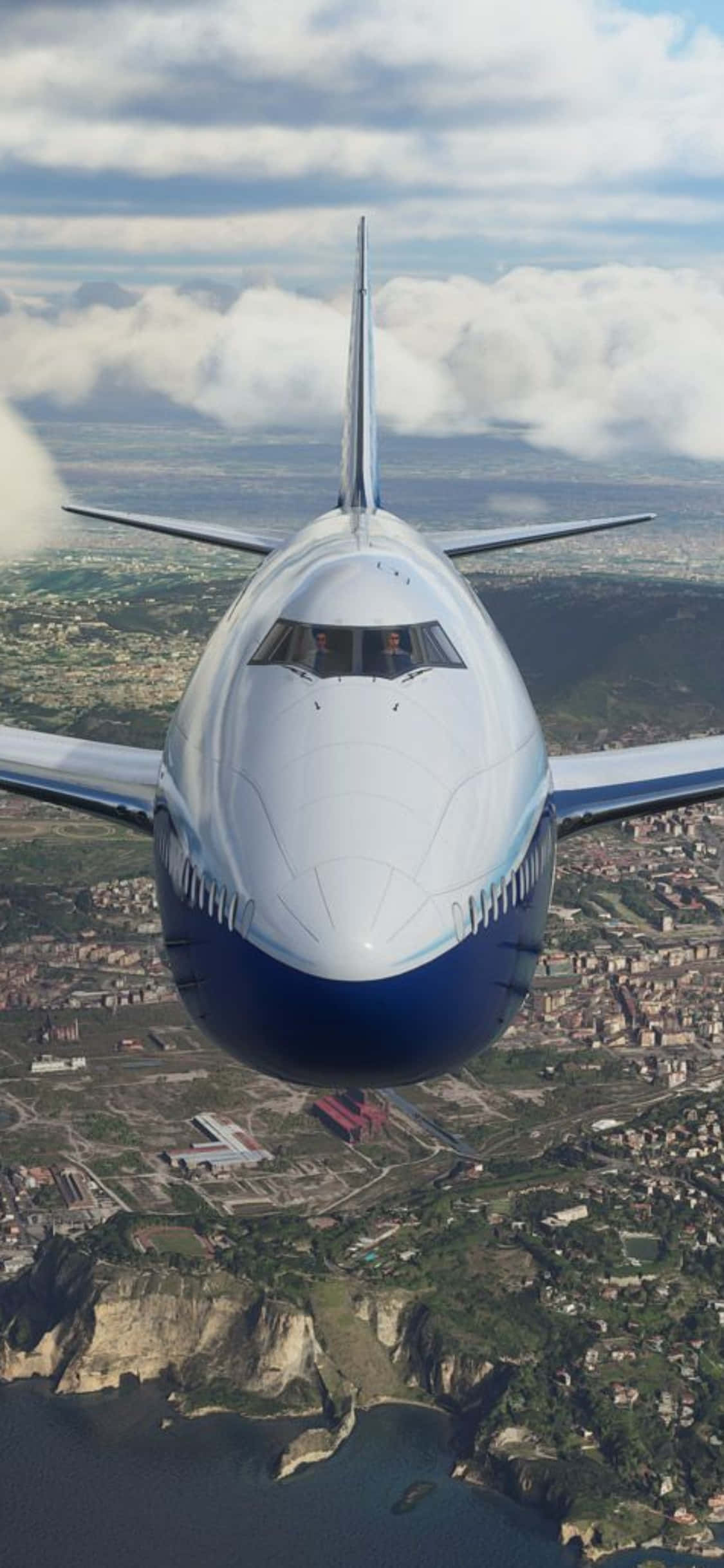 Ta lidenskapen din for å utforske himmelen til nye høyder med iPhone Xs og Microsoft Flight Simulator. Bakgrunner