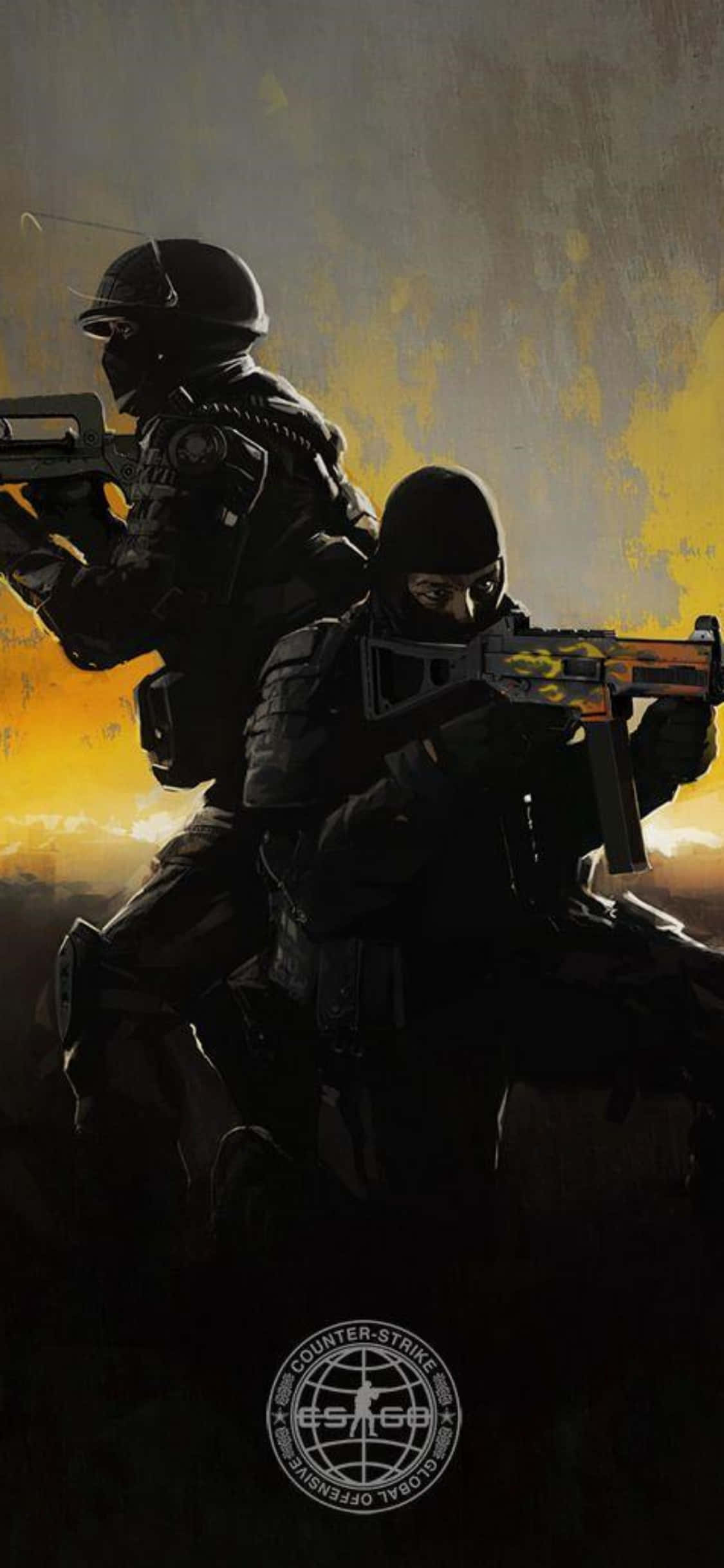 Ta opp kampen mot motstandere i Counter-Strike: Global Offensive fra din iPhone XS! Bakgrunner