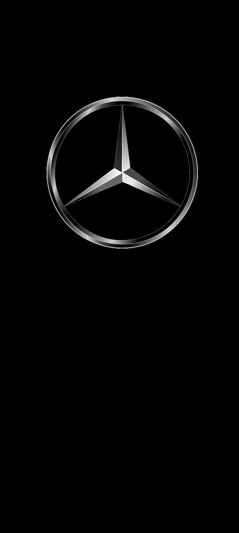 Ta stor luksus til neste nivå med iPhone X Mercedes Bakgrunner