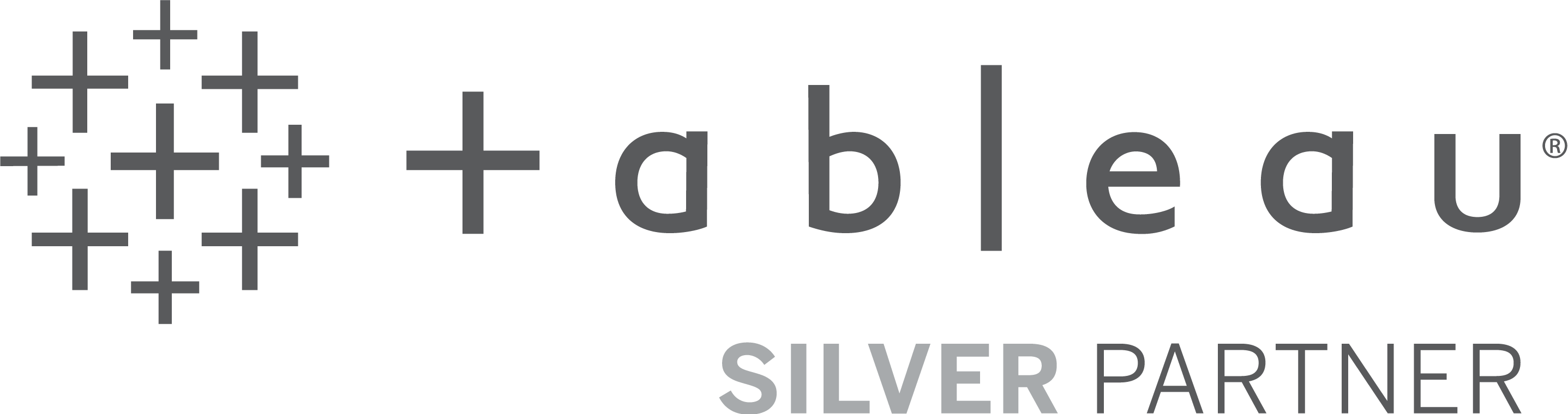 Tableau Software Silver Partner-logo Bakgrunner
