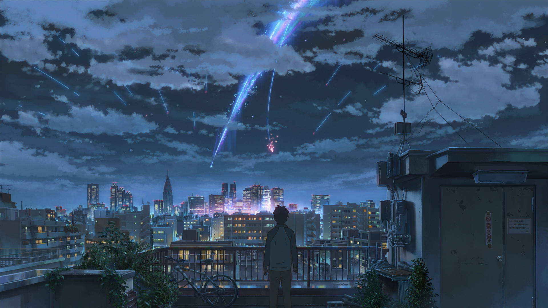 Taki Komet Your Name Anime 2016